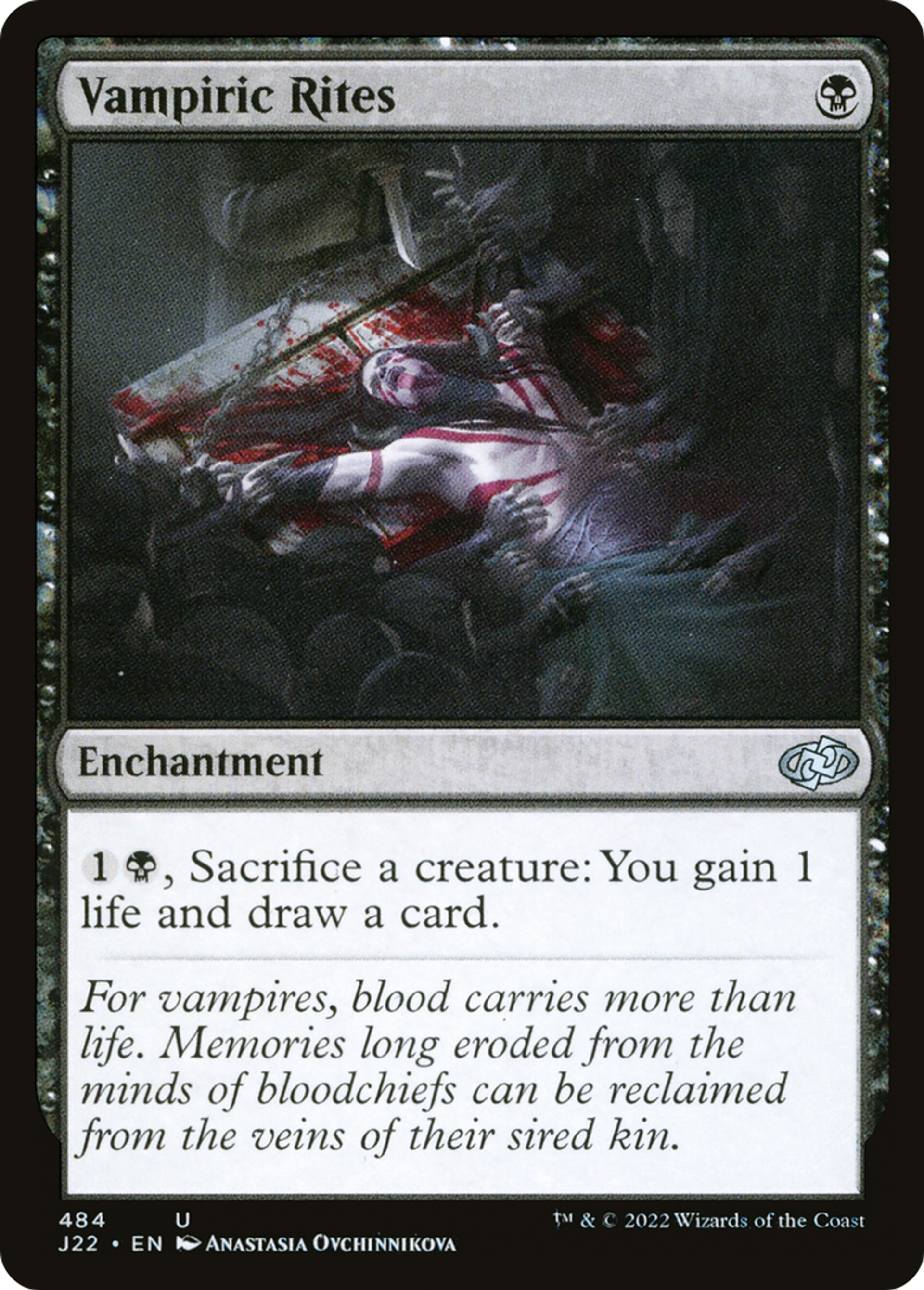Sacres vampiriques — Jumpstart 2022 — Magic: The Gathering