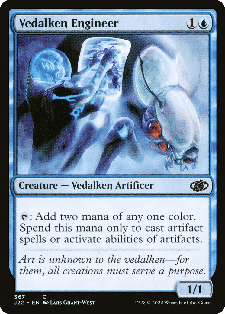 Vedalken Engineer — Jumpstart 2022 — Magic: The Gathering