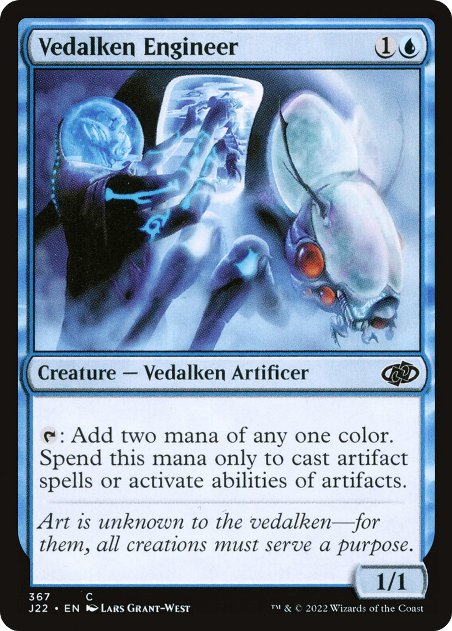 Ingénieur vedalken — Jumpstart 2022 — Magic: The Gathering