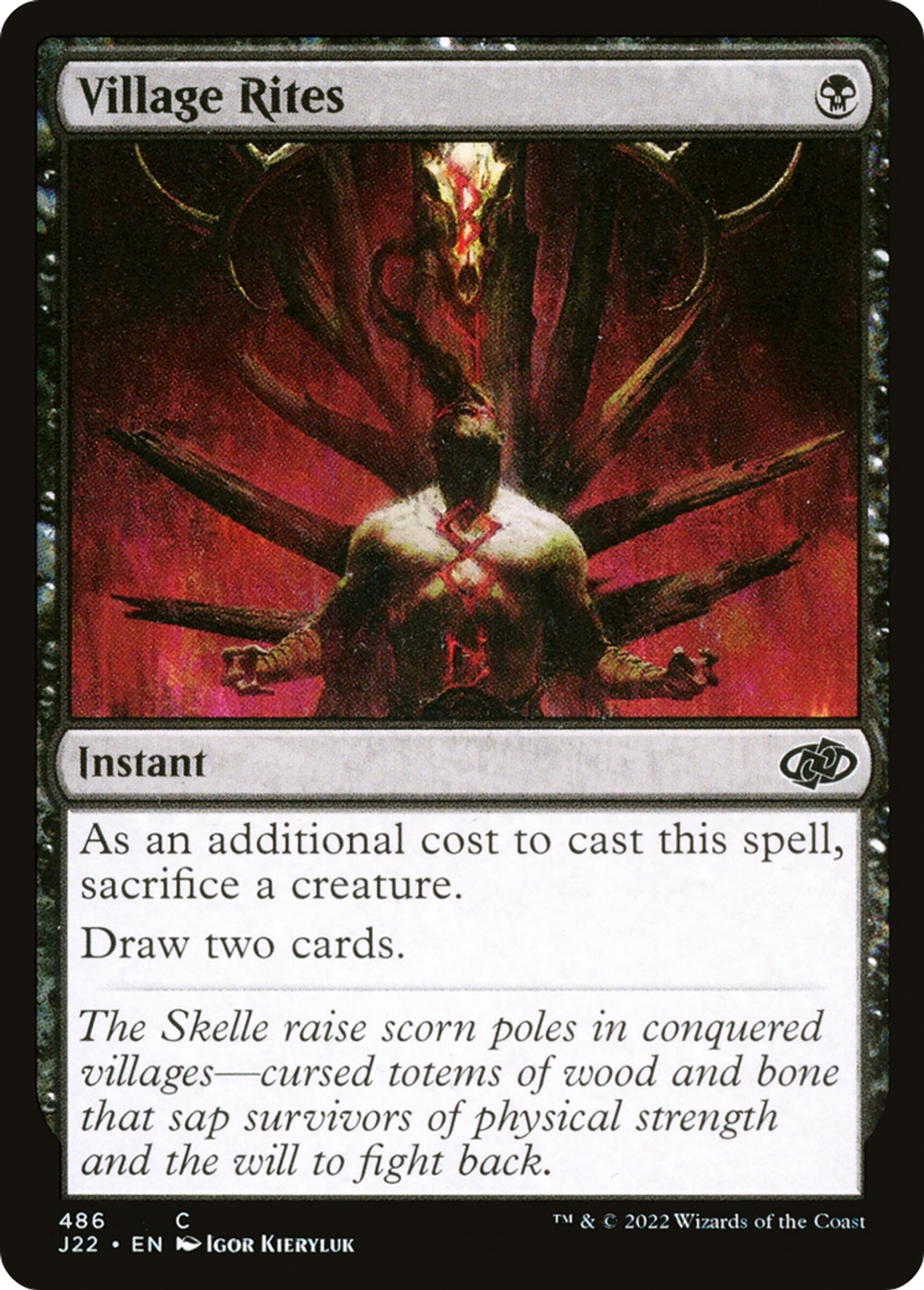 Rites du village — Jumpstart 2022 — Magic: The Gathering