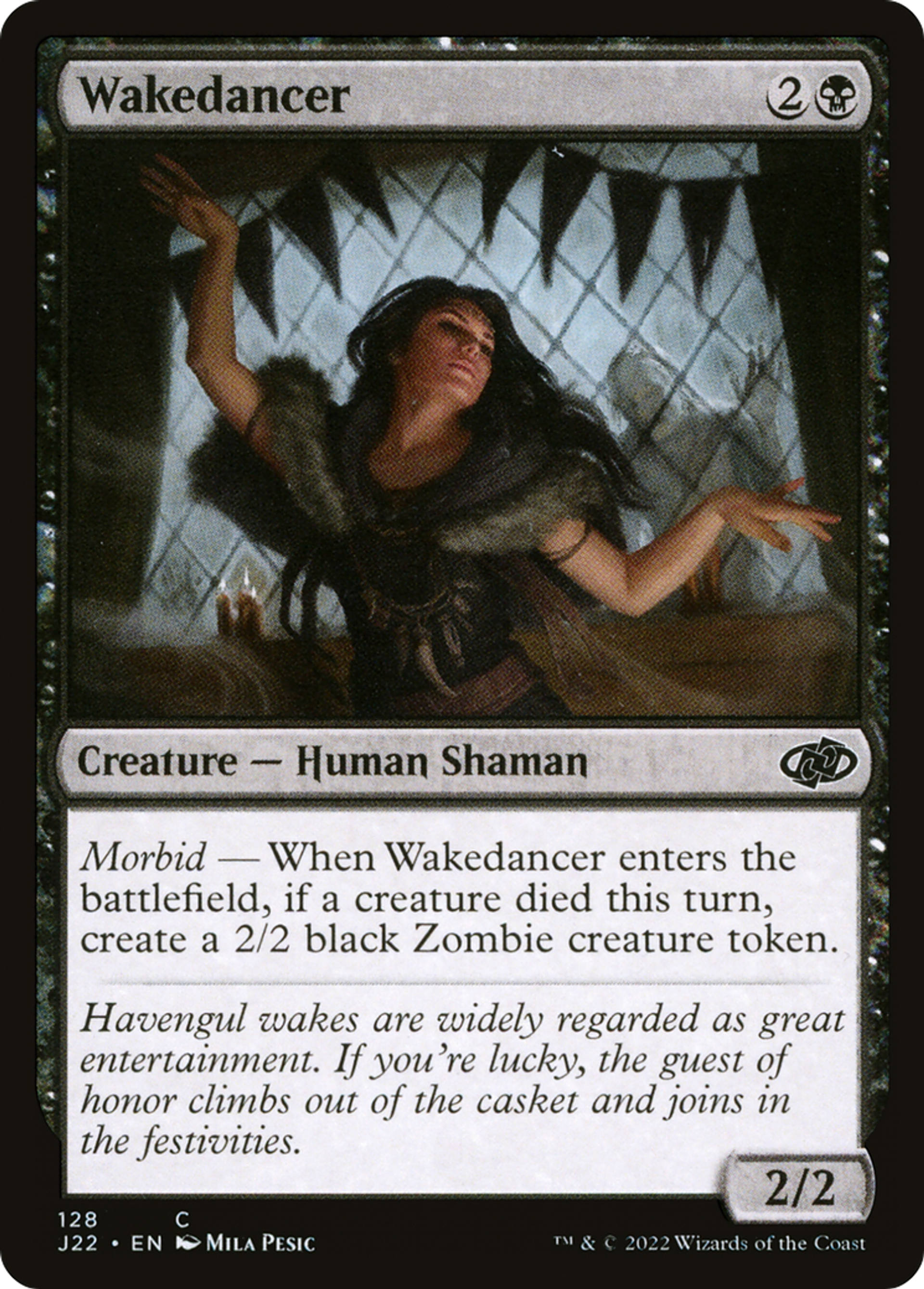 Danseuse de veillée — Jumpstart 2022 — Magic: The Gathering