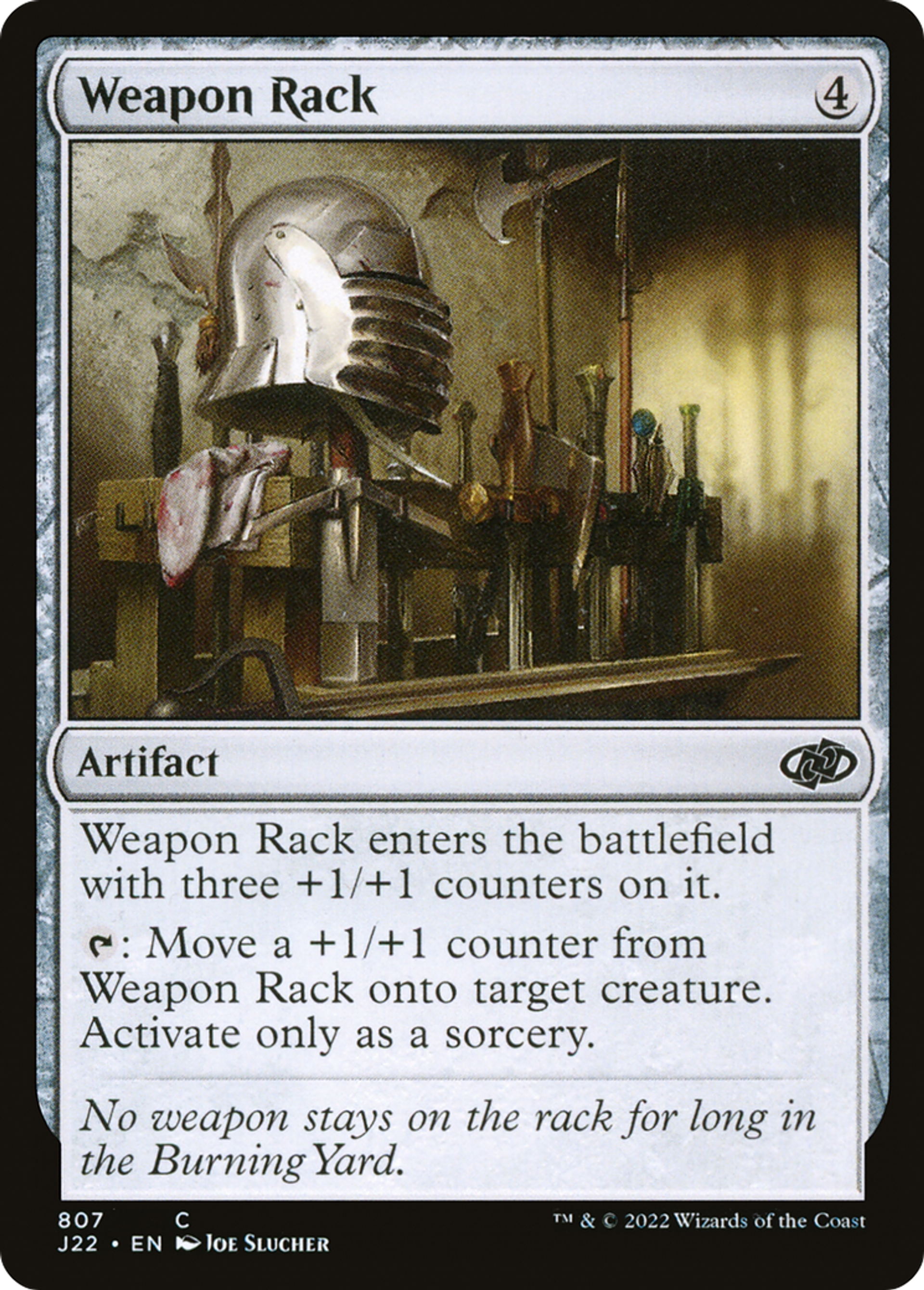 Râtelier d'armement — Jumpstart 2022 — Magic: The Gathering