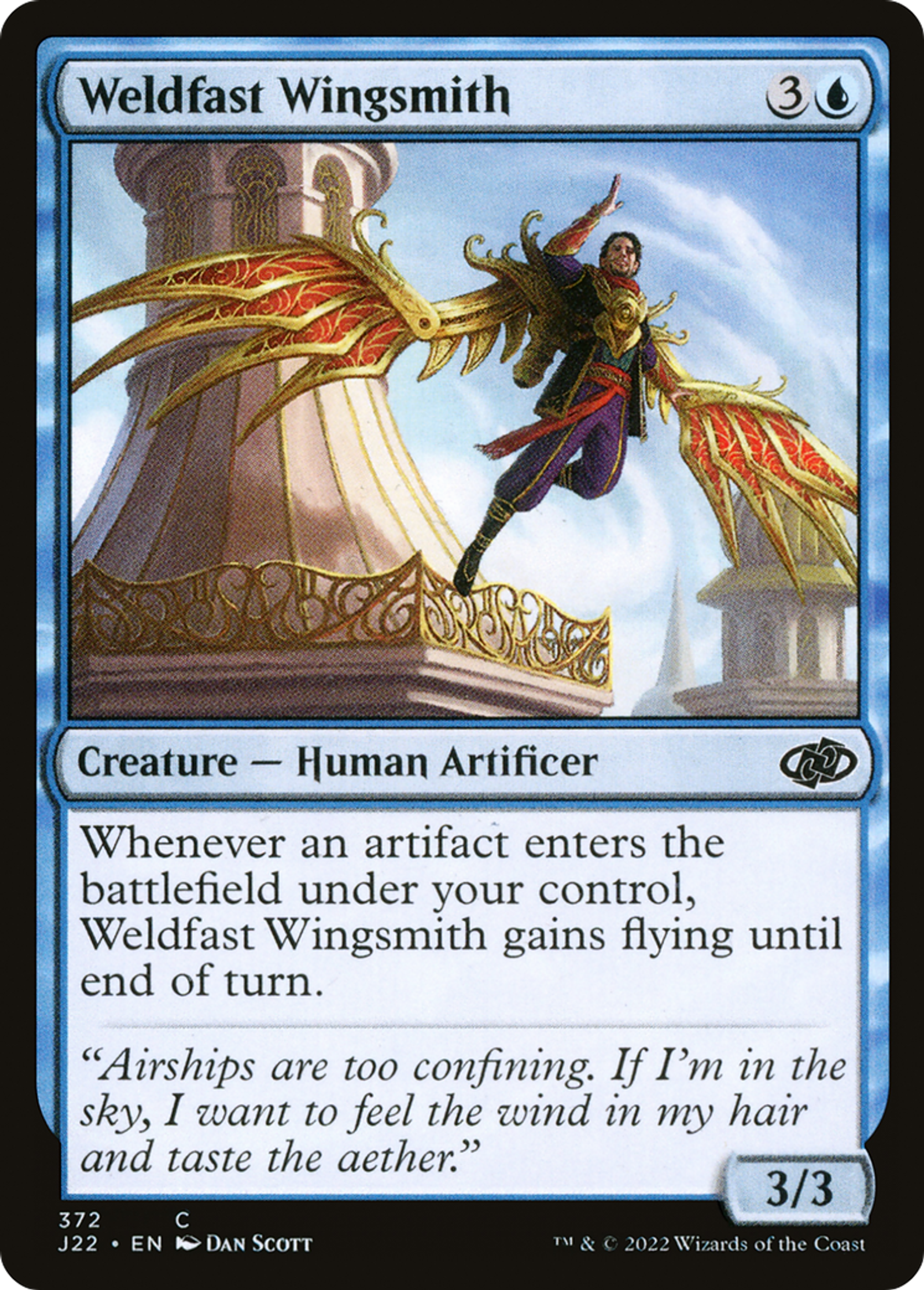 Forgeur d'ailes de Vive-Soudure — Jumpstart 2022 — Magic: The Gathering