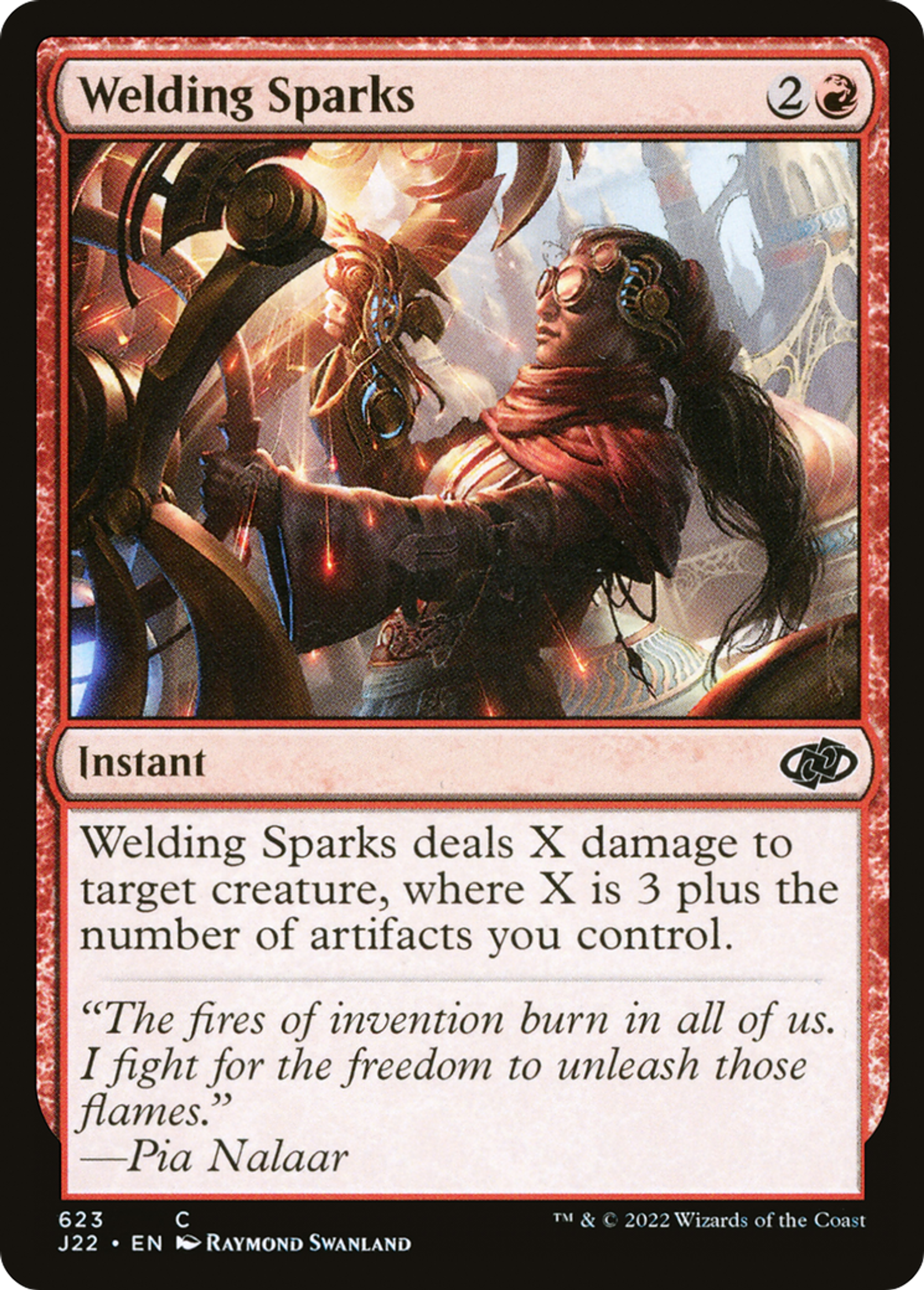 Étincelles de soudure — Jumpstart 2022 — Magic: The Gathering