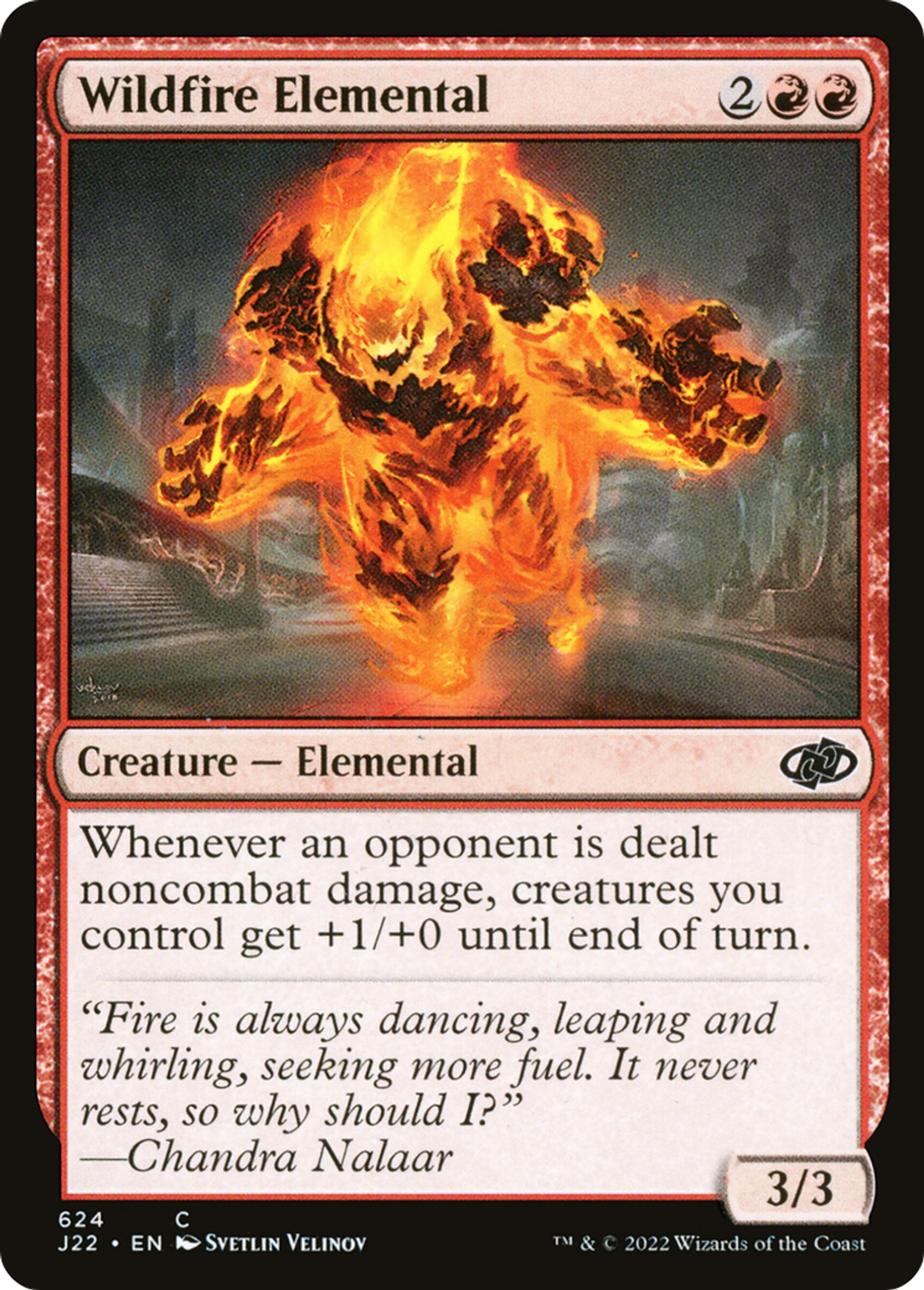 Élémental grégefeu — Jumpstart 2022 — Magic: The Gathering