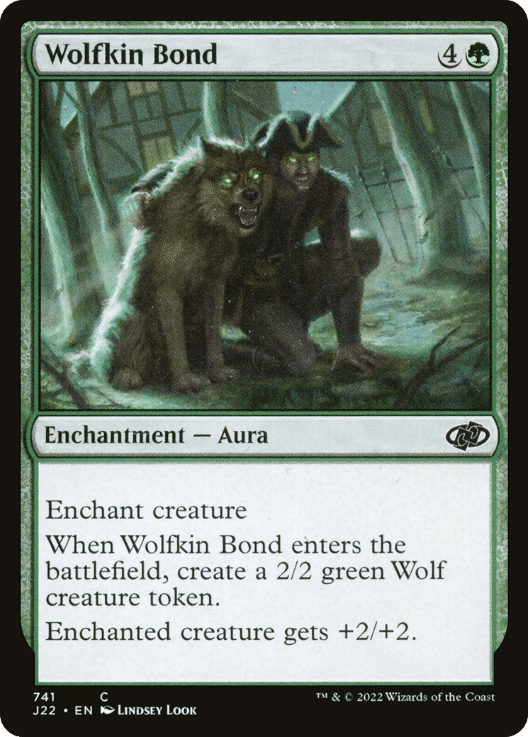 Wolfkin Bond — Jumpstart 2022 — Magic: The Gathering