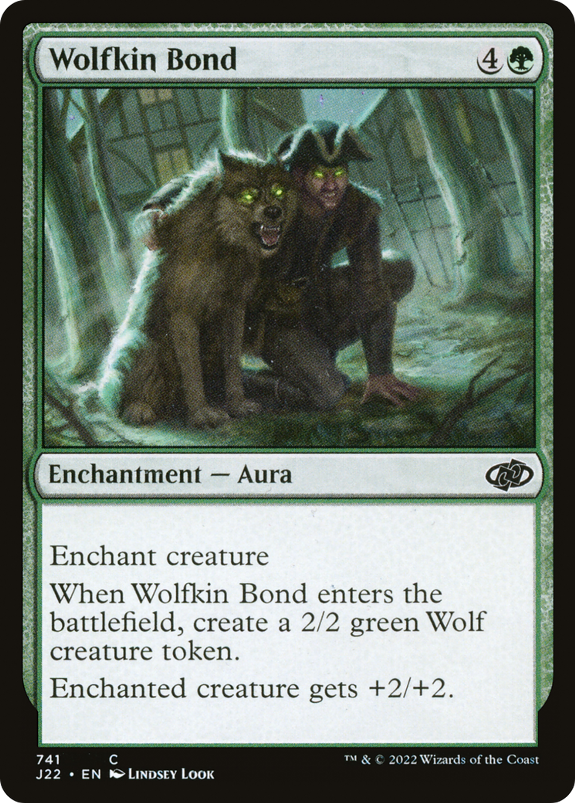 Lien lupeux — Jumpstart 2022 — Magic: The Gathering