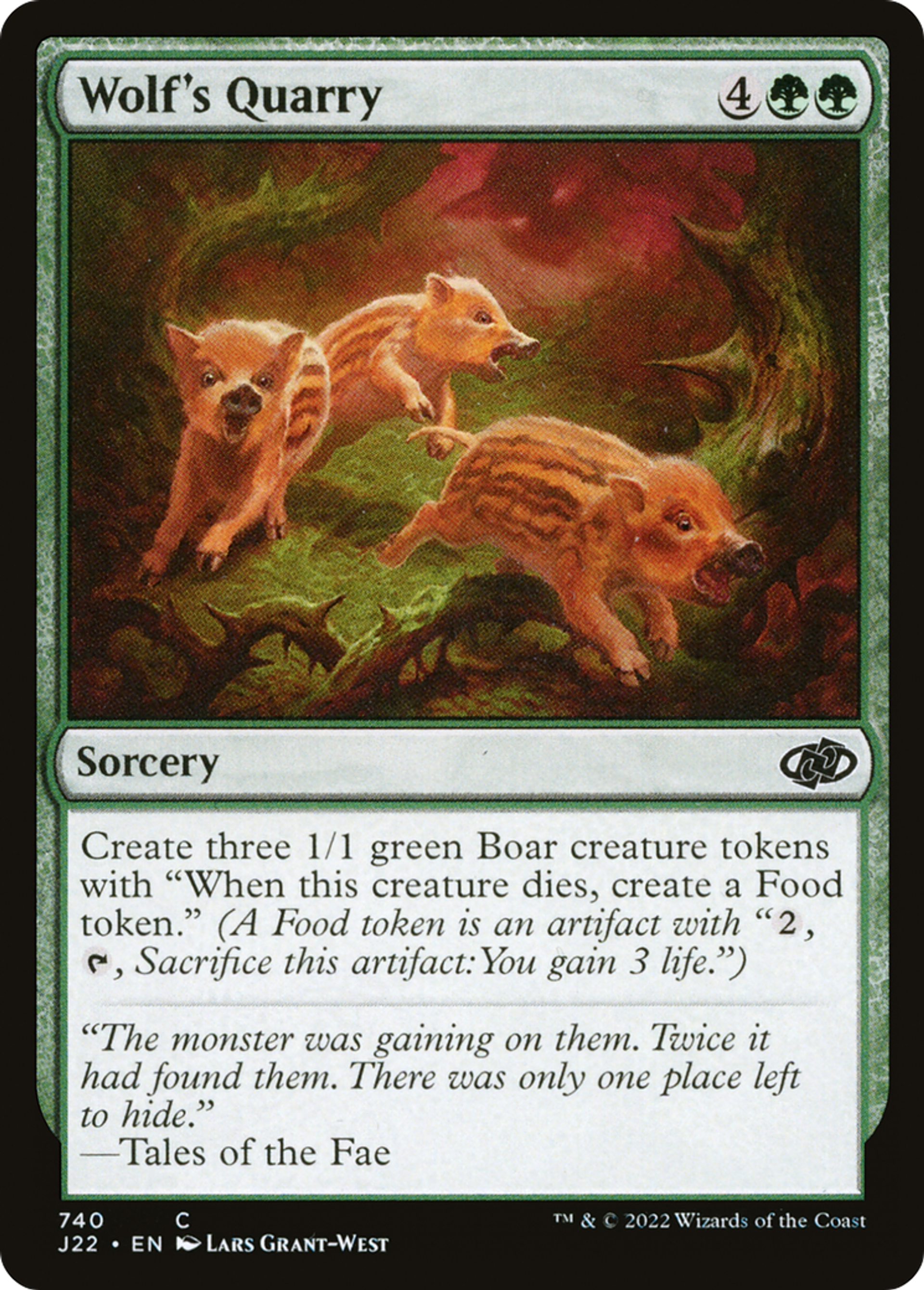 Proie du loup — Jumpstart 2022 — Magic: The Gathering