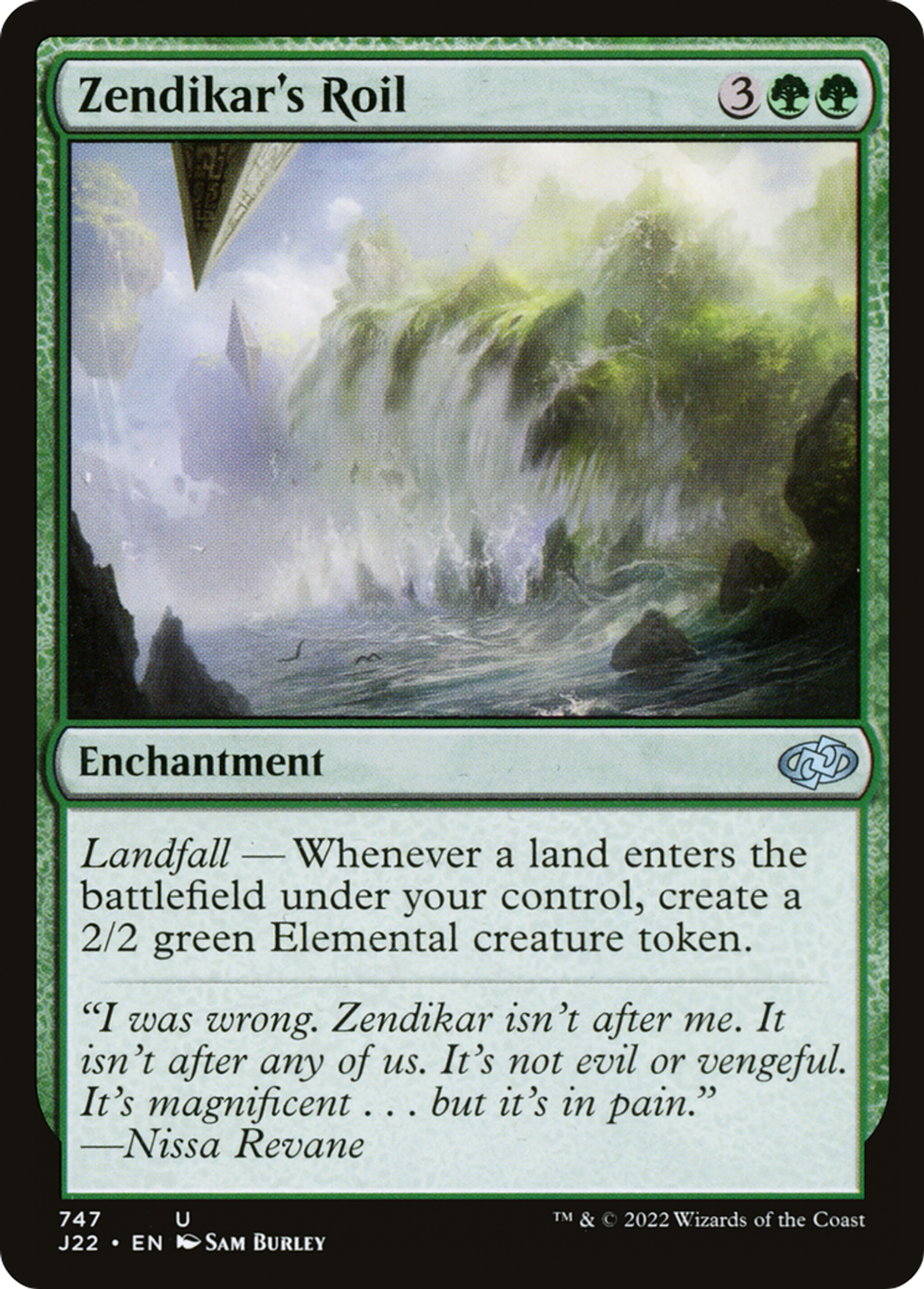 Roulis de Zendikar — Jumpstart 2022 — Magic: The Gathering