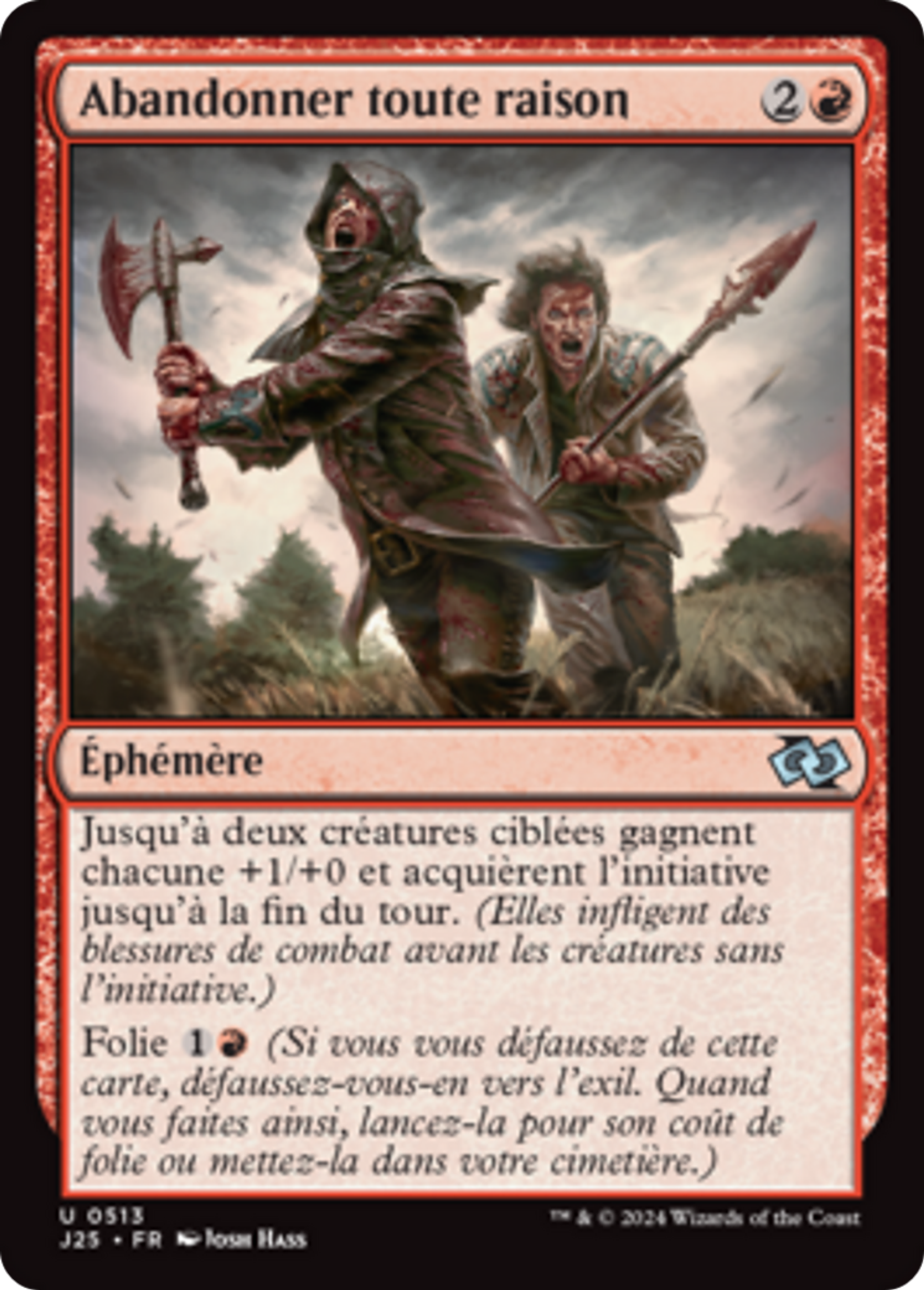 Abandonner toute raison — Foundations Jumpstart — Magic: The Gathering