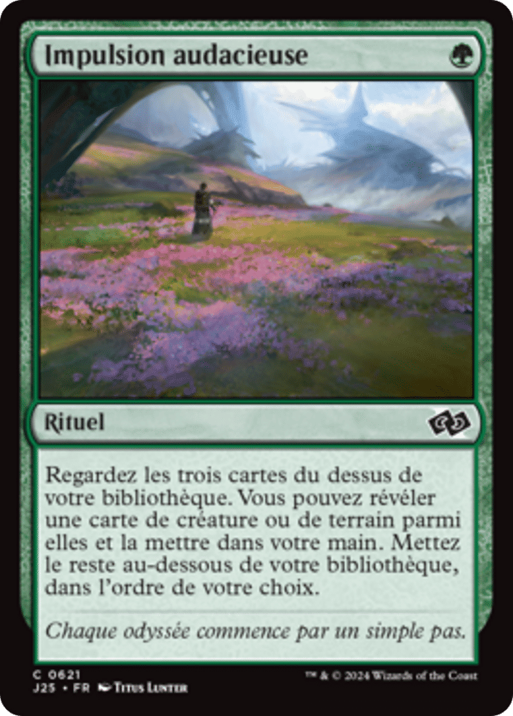 Impulsion audacieuse — Foundations Jumpstart — Magic: The Gathering