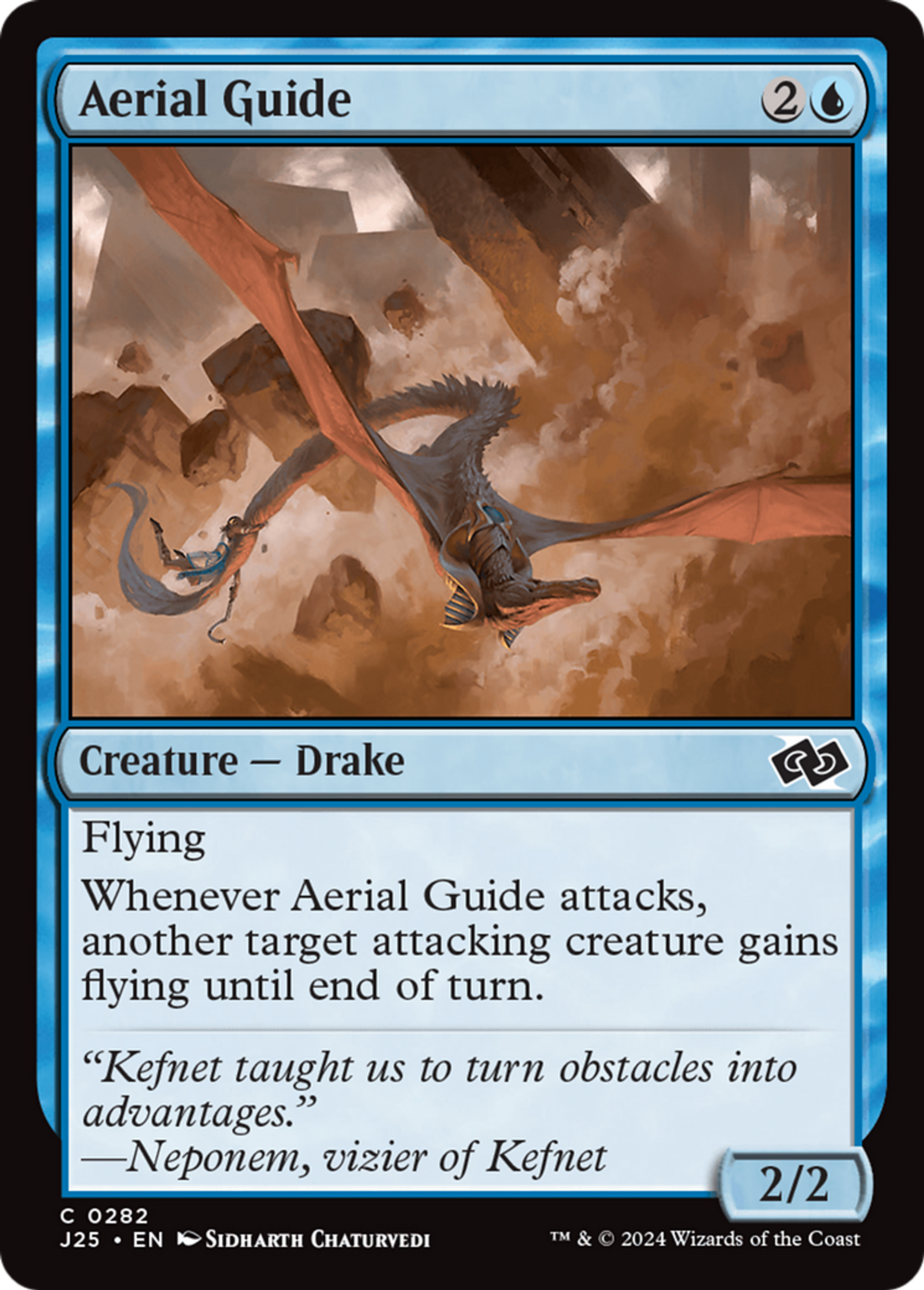 Aerial Guide — Foundations Jumpstart — Magic: The Gathering