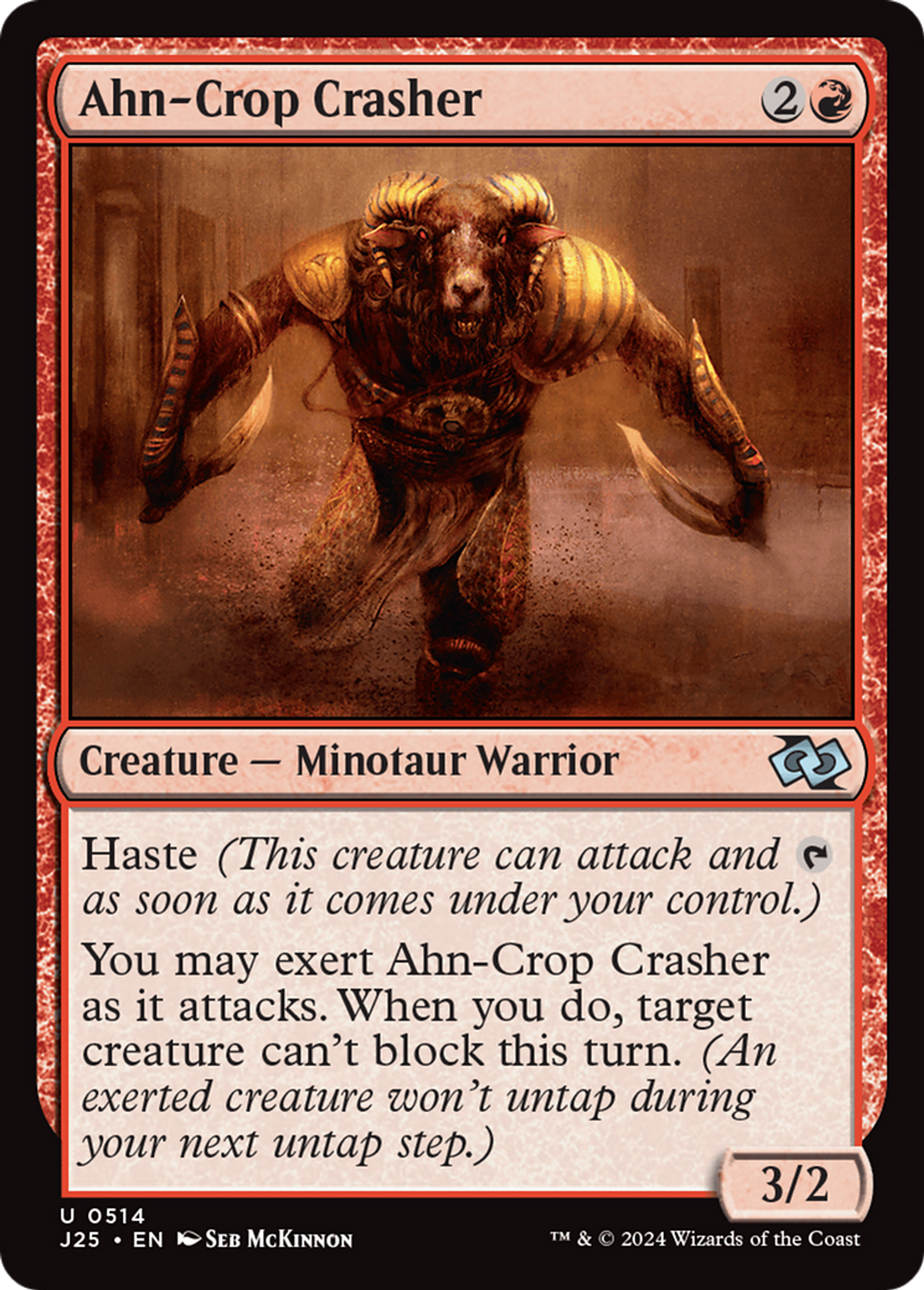 Ahn-Crop Crasher — Foundations Jumpstart — Magic: The Gathering