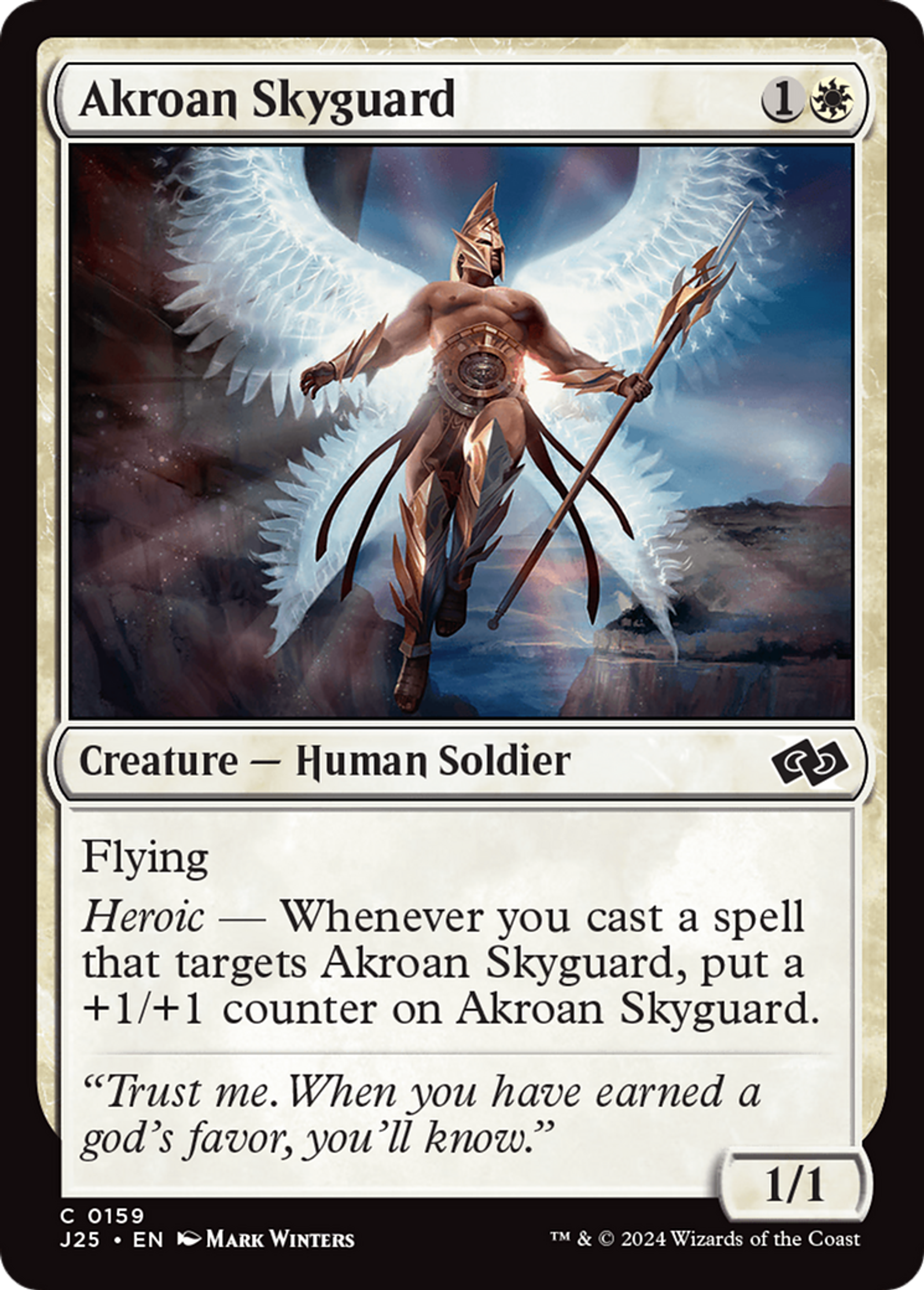 Akroan Skyguard — Foundations Jumpstart — Magic: The Gathering