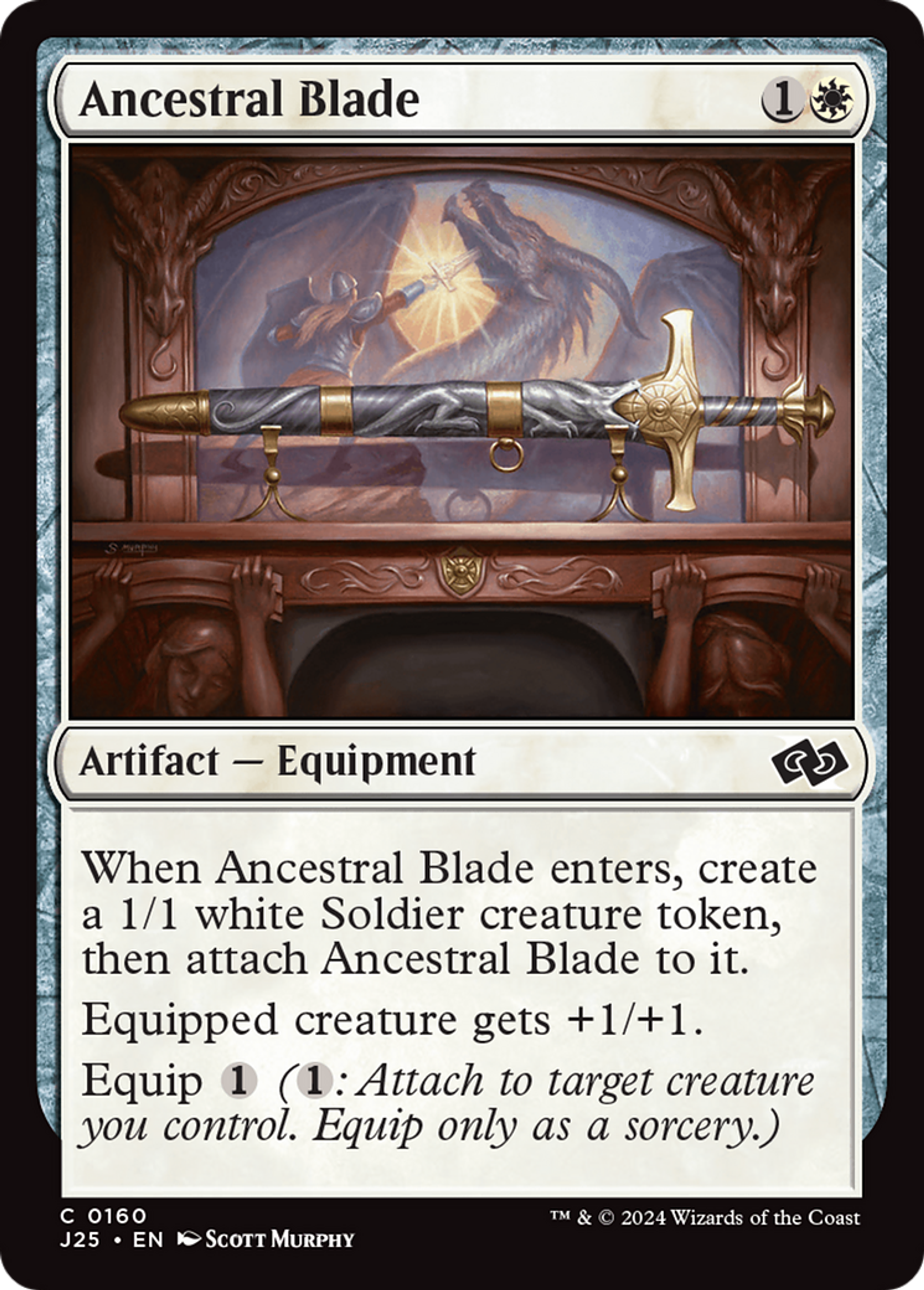 Ancestral Blade — Foundations Jumpstart — Magic: The Gathering