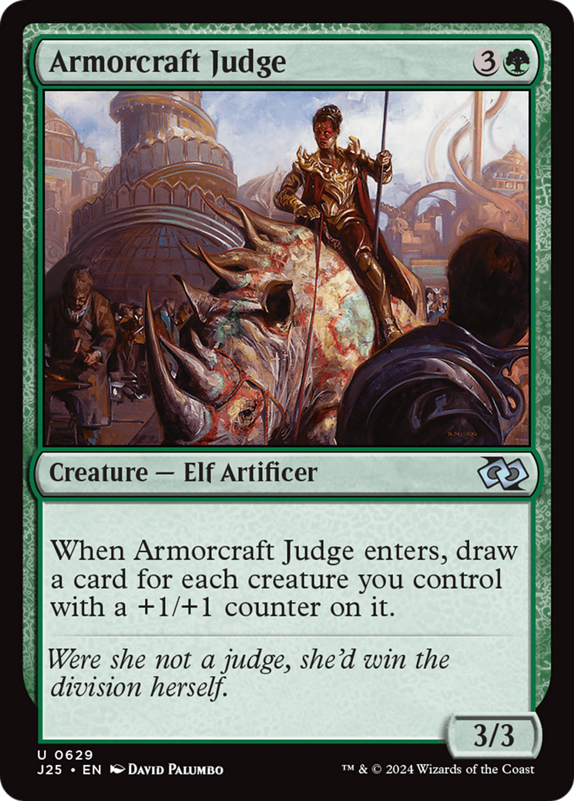 Armorcraft Judge — Foundations Jumpstart — Magic: The Gathering