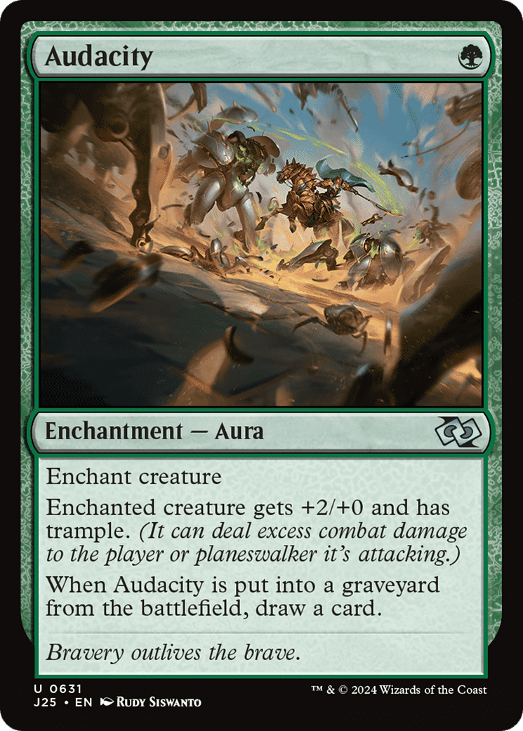 Audacity — Foundations Jumpstart — Magic: The Gathering