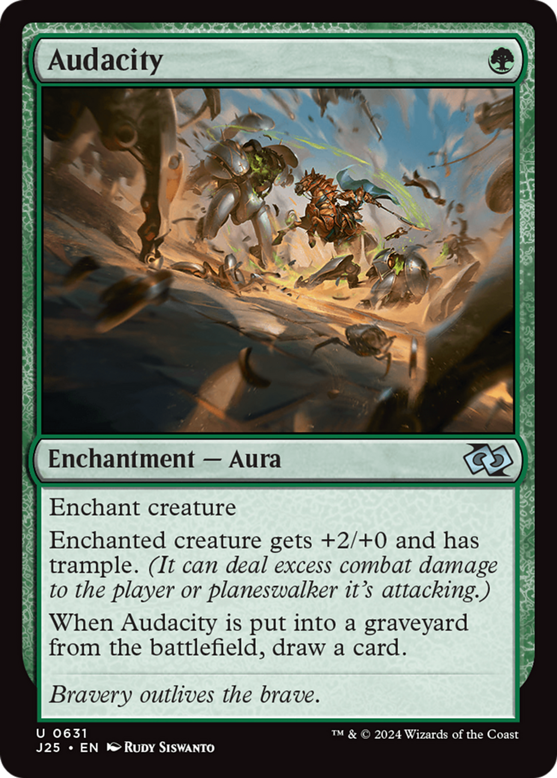 Audacity — Foundations Jumpstart — Magic: The Gathering