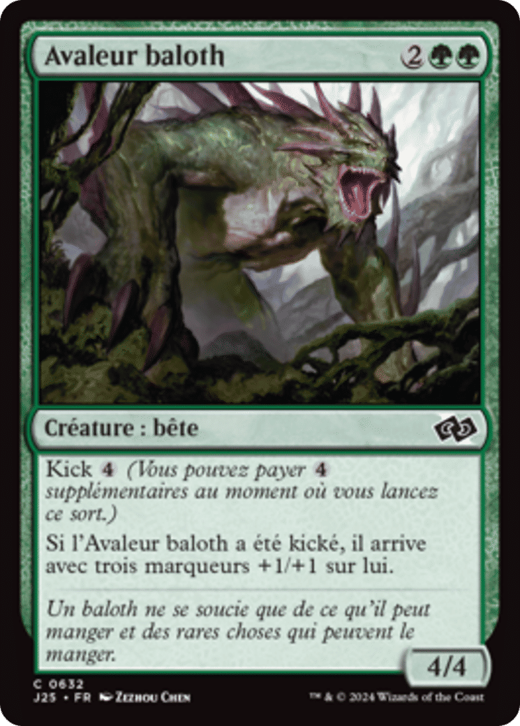Avaleur baloth — Foundations Jumpstart — Magic: The Gathering