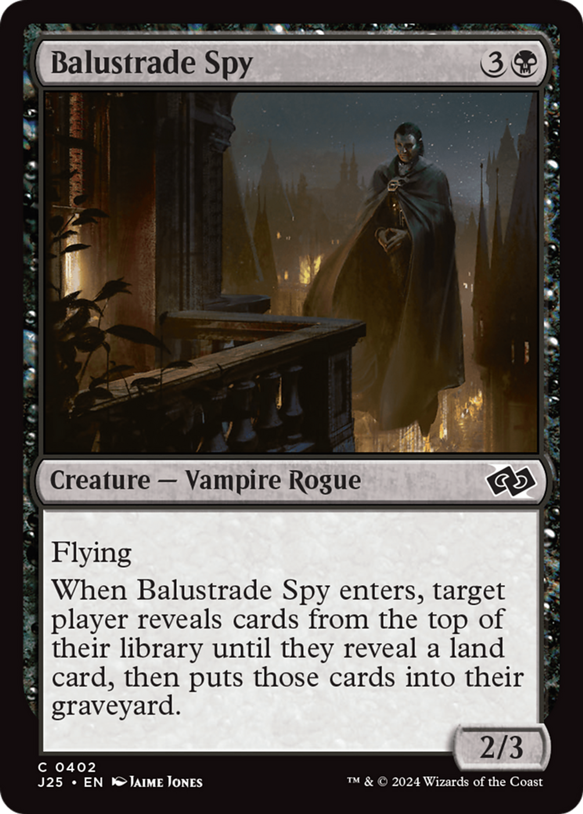 Balustrade Spy — Foundations Jumpstart — Magic: The Gathering