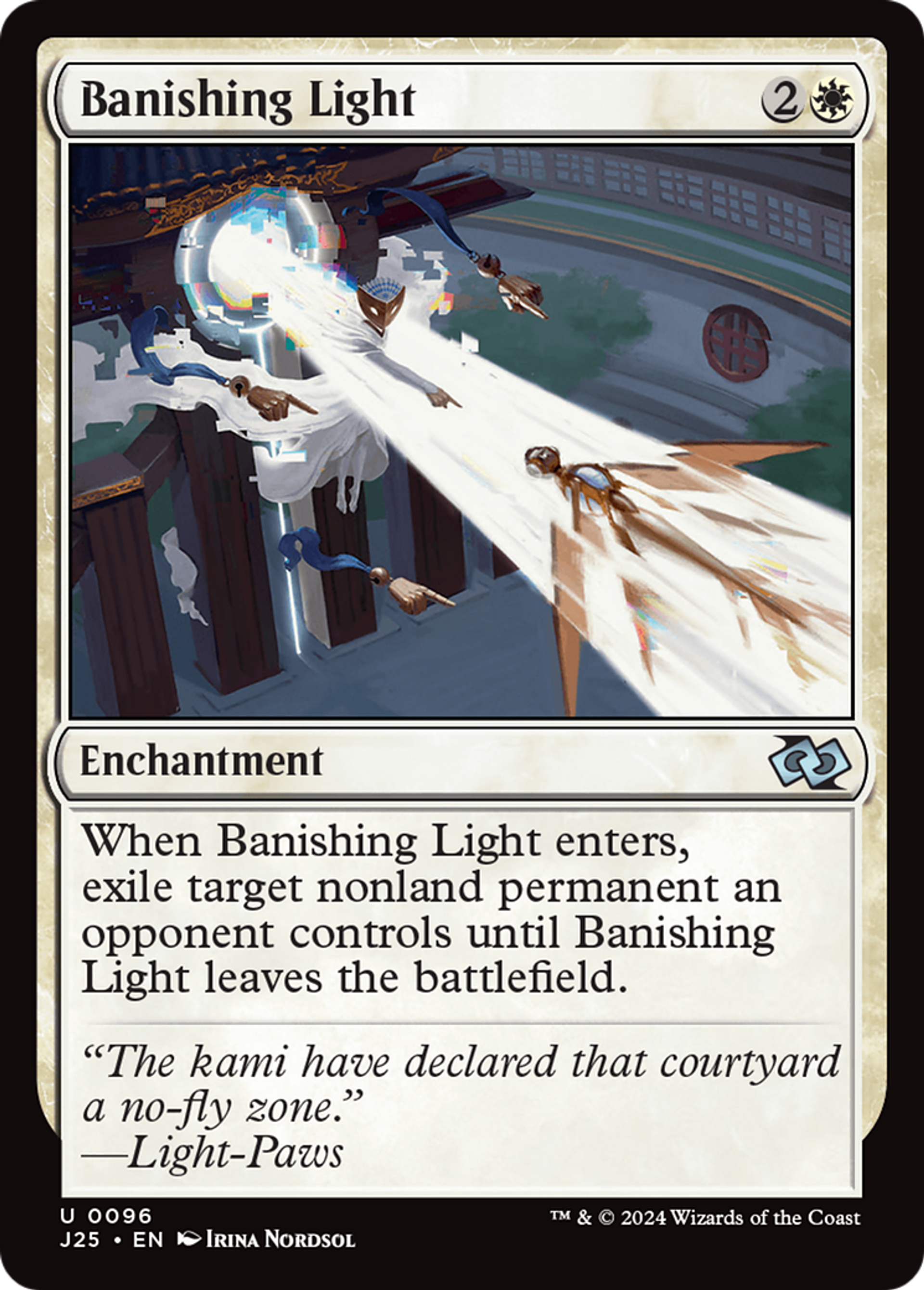 Banishing Light — Foundations Jumpstart — Magic: The Gathering