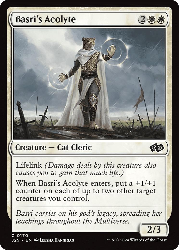 Basri's Acolyte — Foundations Jumpstart — Magic: The Gathering