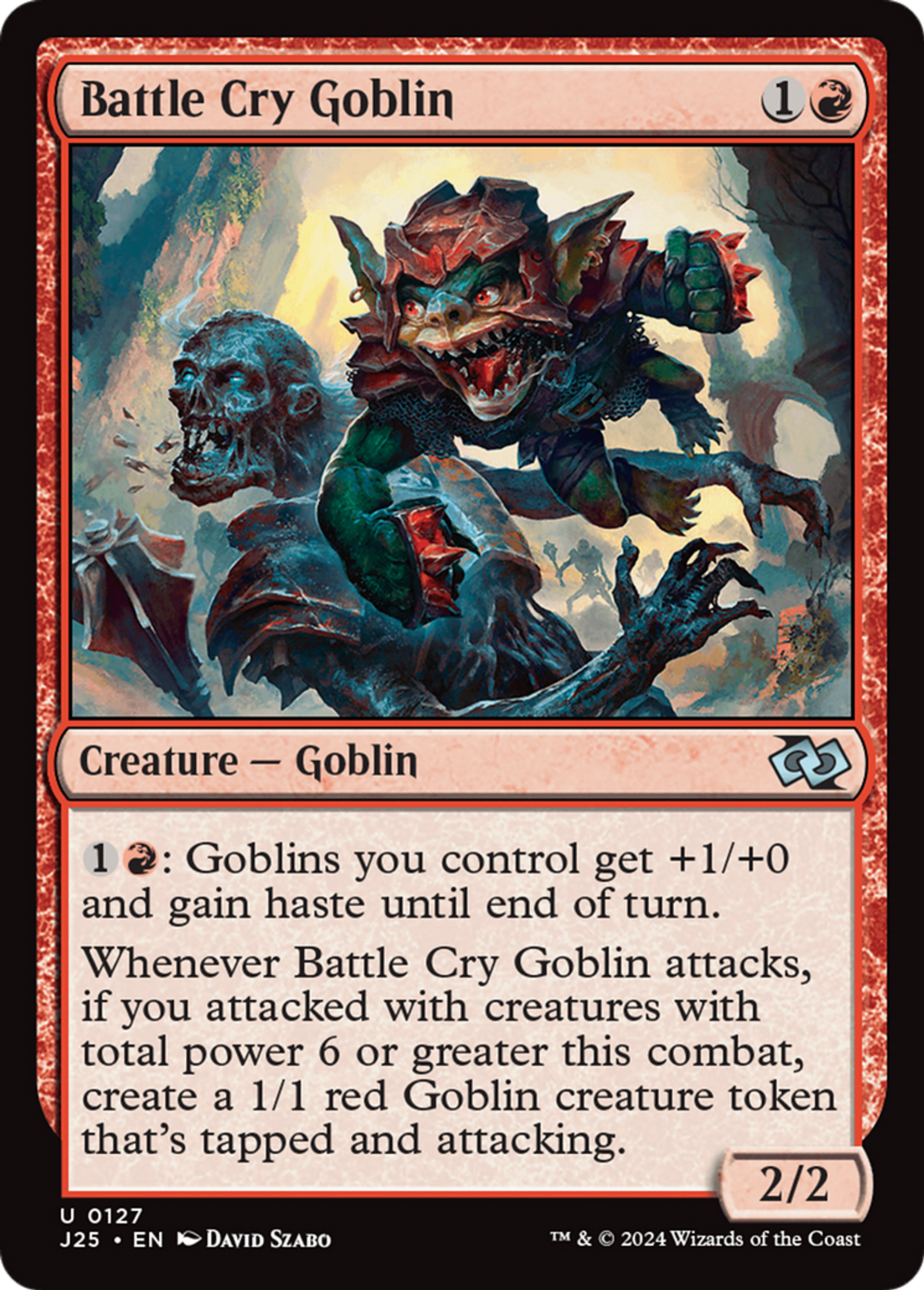 Battle Cry Goblin — Foundations Jumpstart — Magic: The Gathering