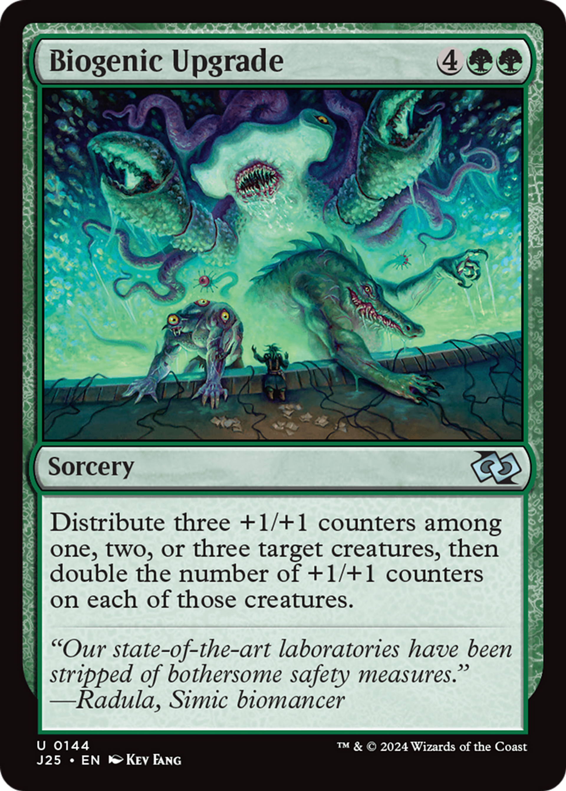 Biogenic Upgrade — Foundations Jumpstart — Magic: The Gathering