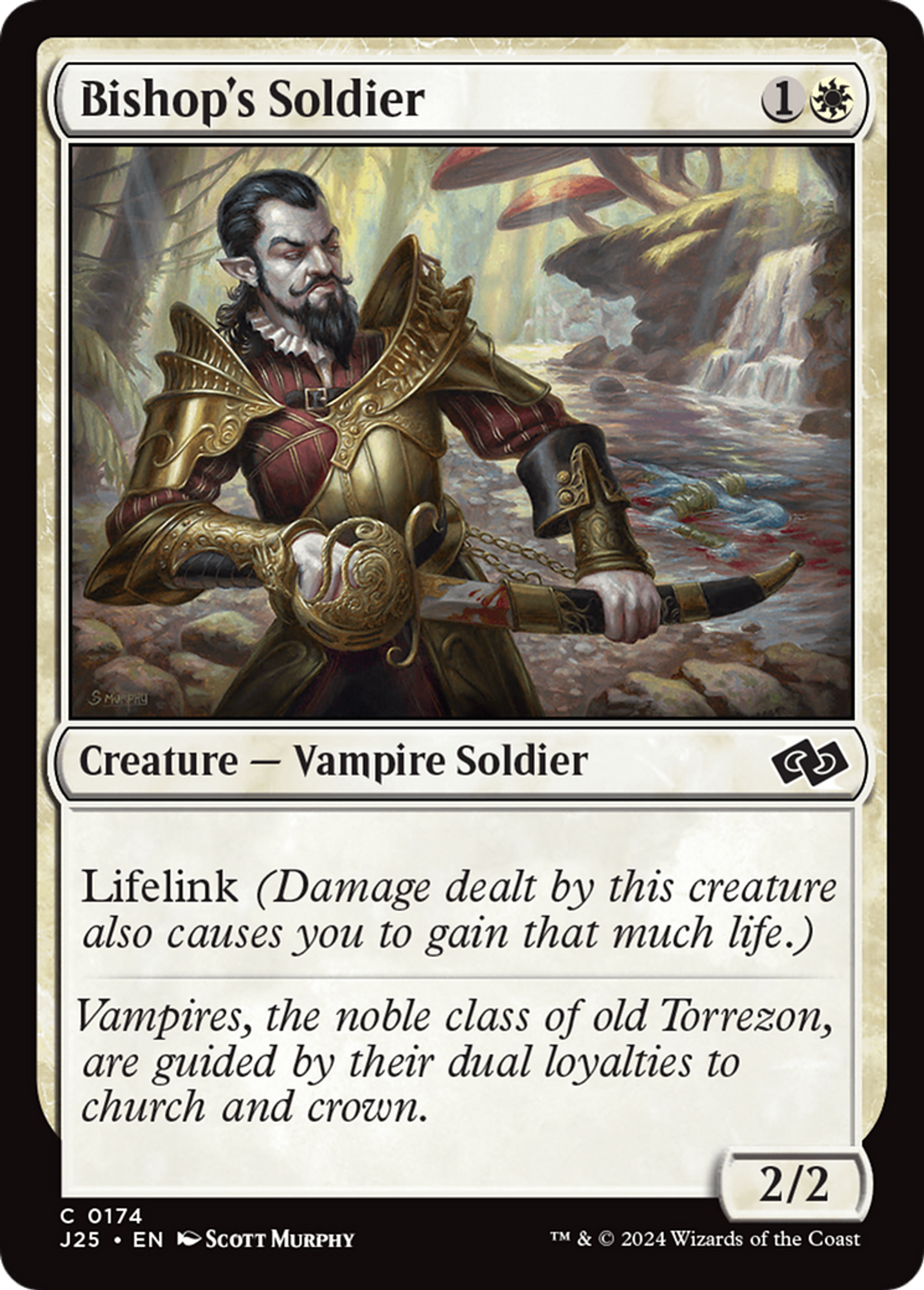 Bishop's Soldier — Foundations Jumpstart — Magic: The Gathering