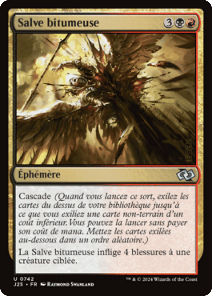 Salve bitumeuse — Foundations Jumpstart — Magic: The Gathering