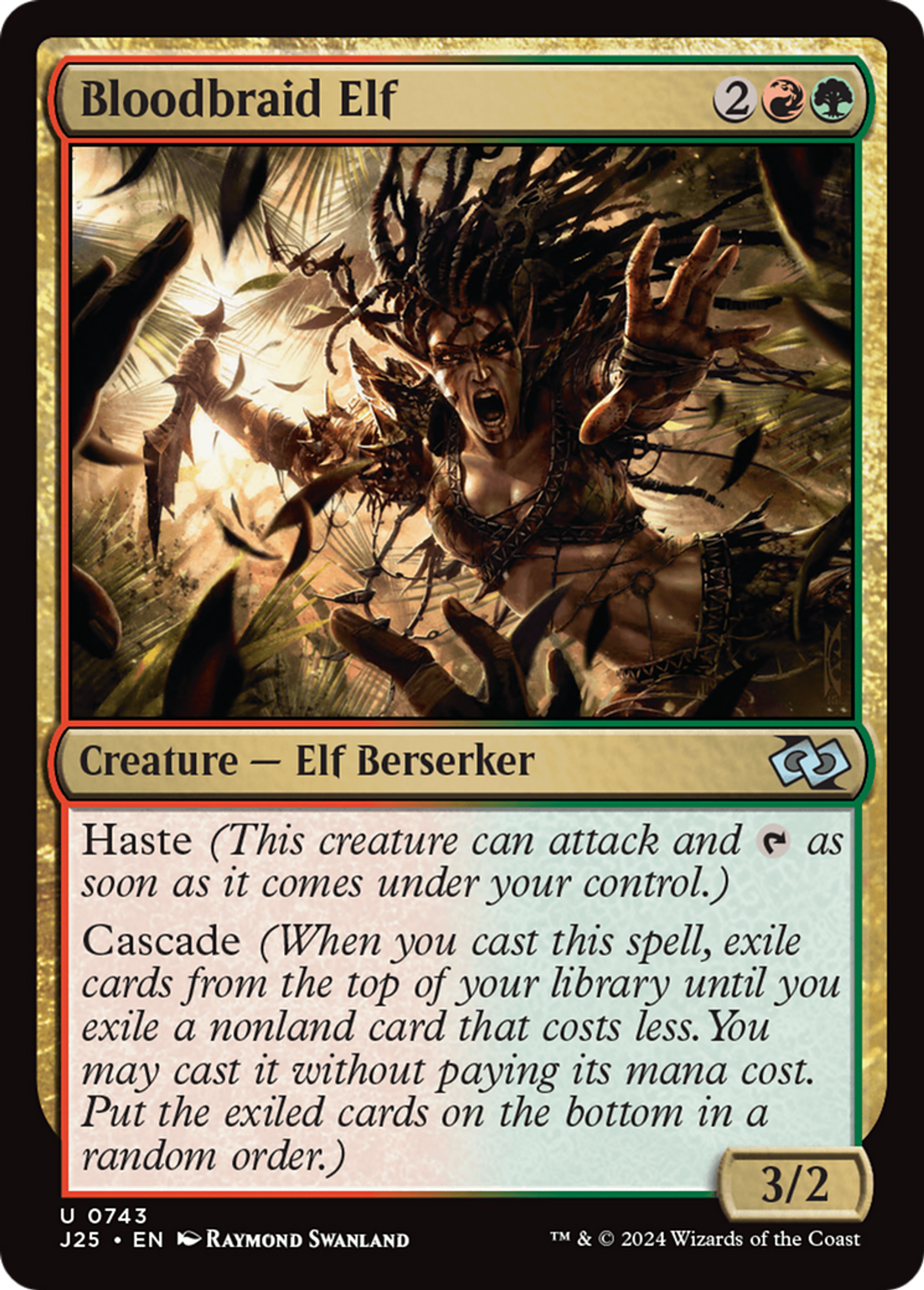 Bloodbraid Elf — Foundations Jumpstart — Magic: The Gathering