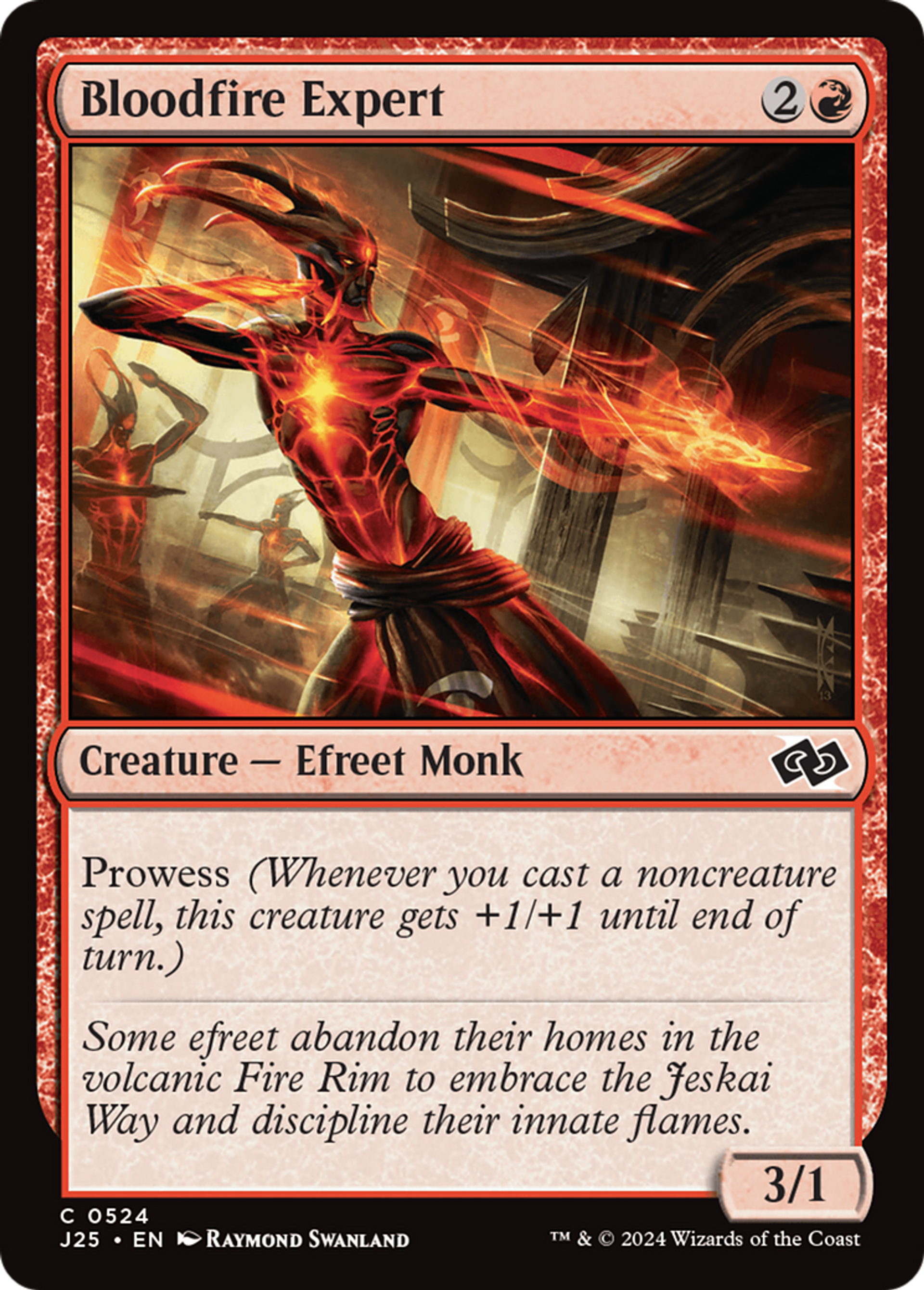 Bloodfire Expert — Foundations Jumpstart — Magic: The Gathering