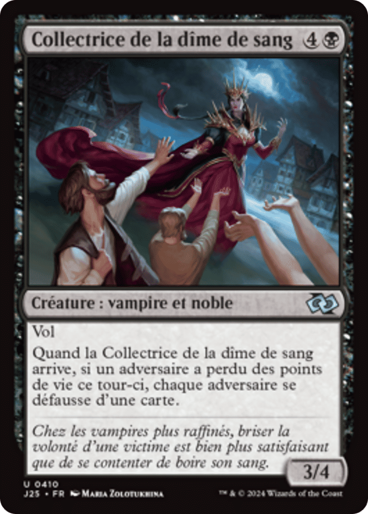 Collectrice de la dîme de sang from Foundations Jumpstart - Magic: The Gathering