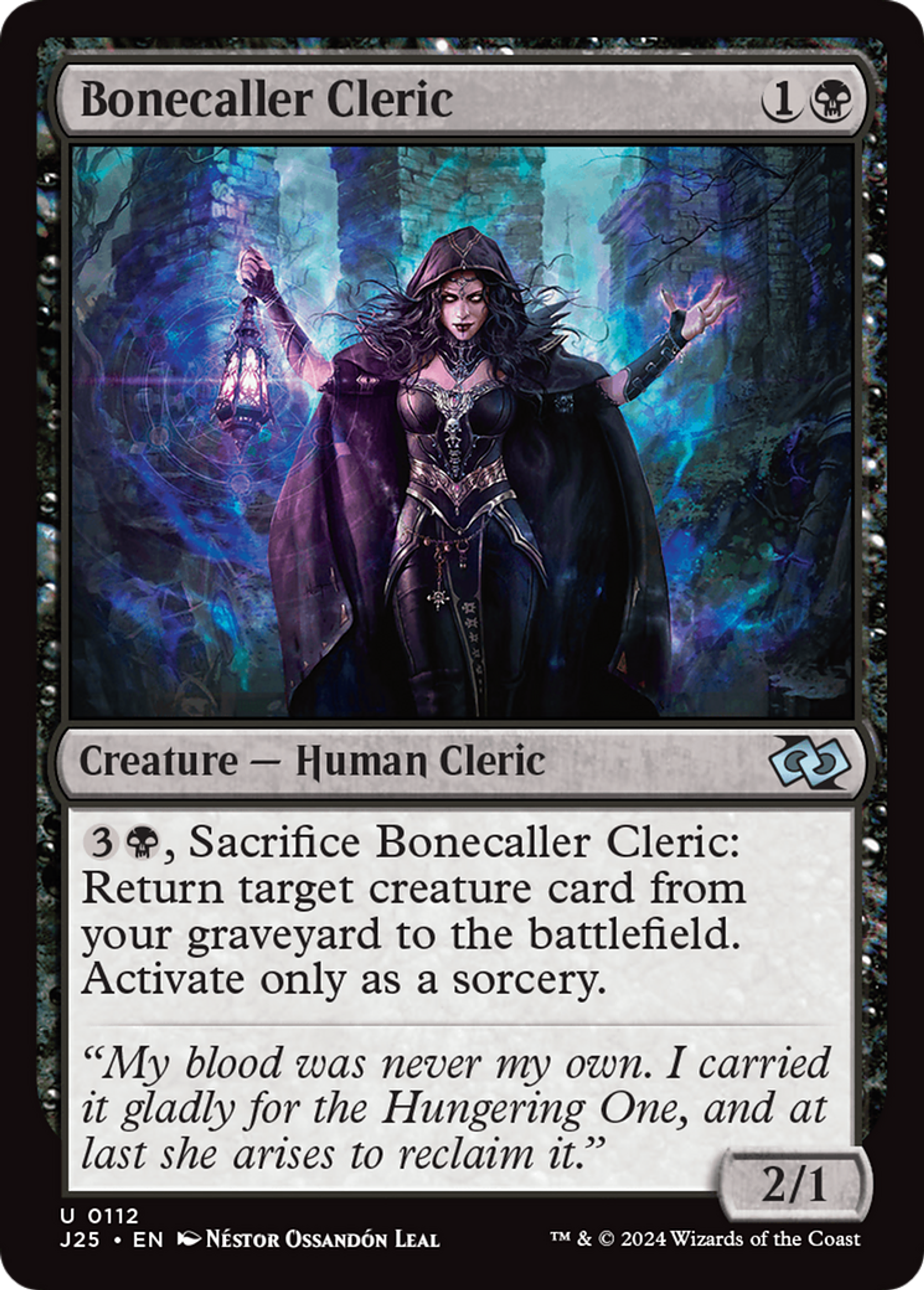 Bonecaller Cleric — Foundations Jumpstart — Magic: The Gathering