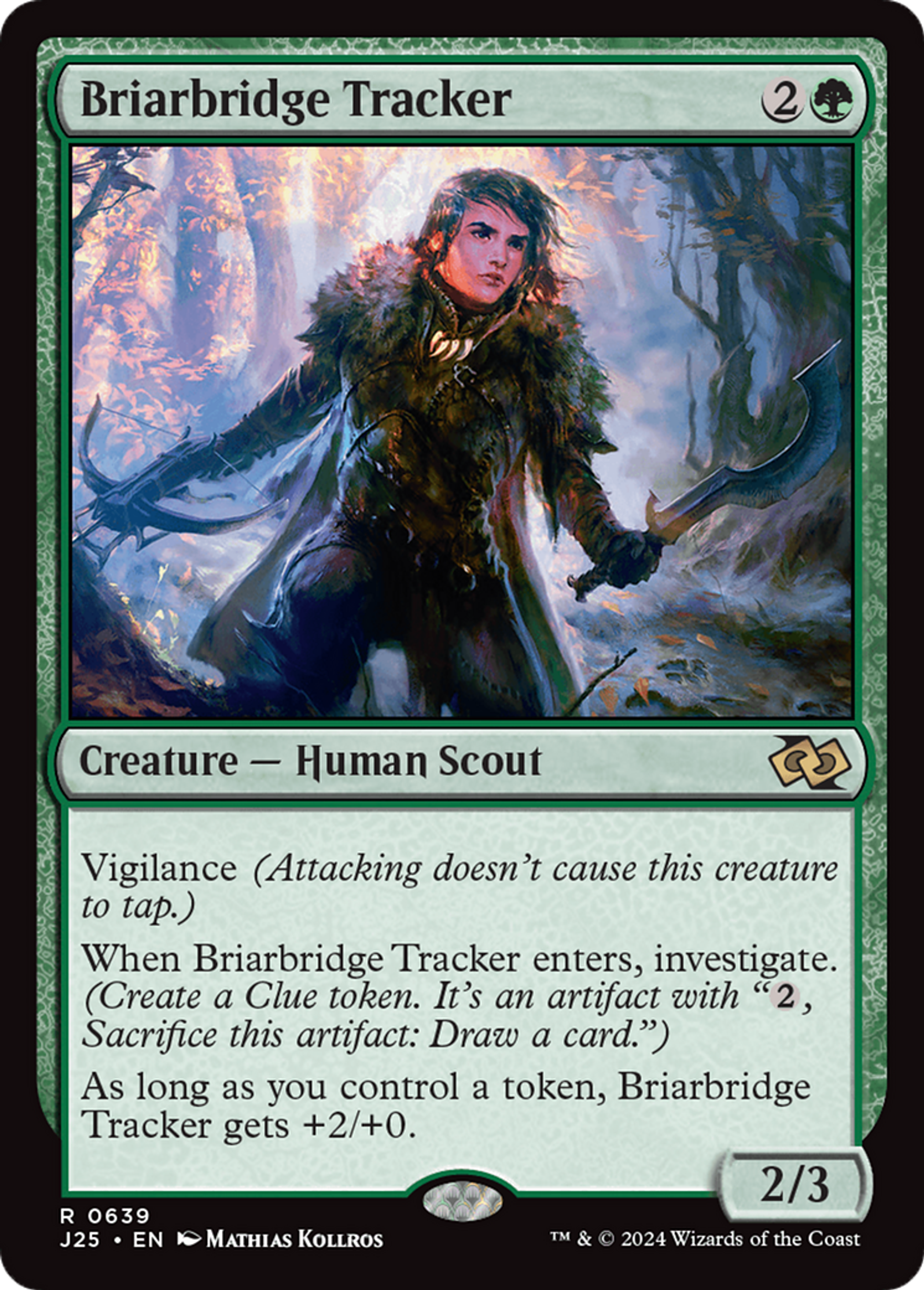 Briarbridge Tracker — Foundations Jumpstart — Magic: The Gathering