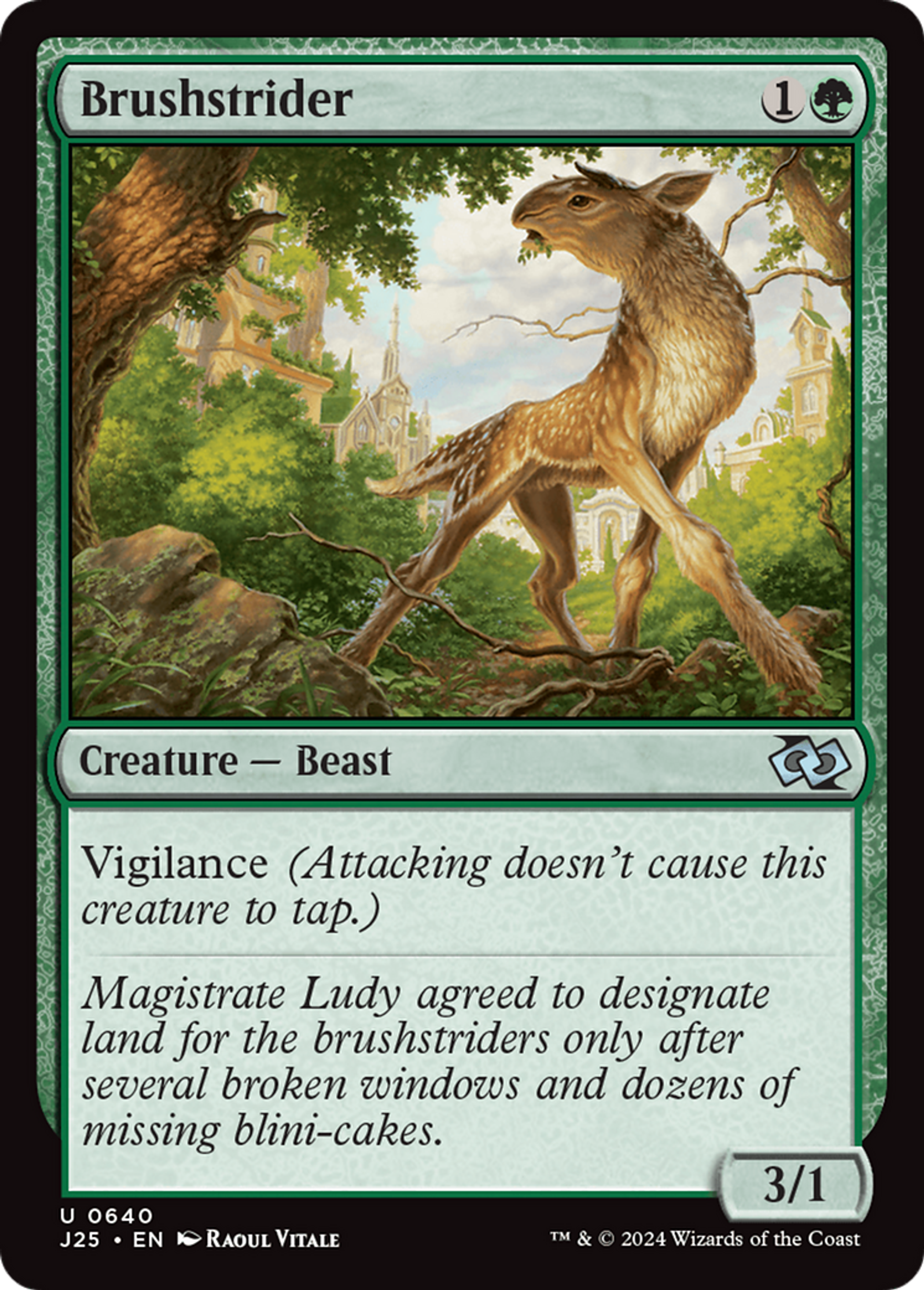 Brushstrider — Foundations Jumpstart — Magic: The Gathering