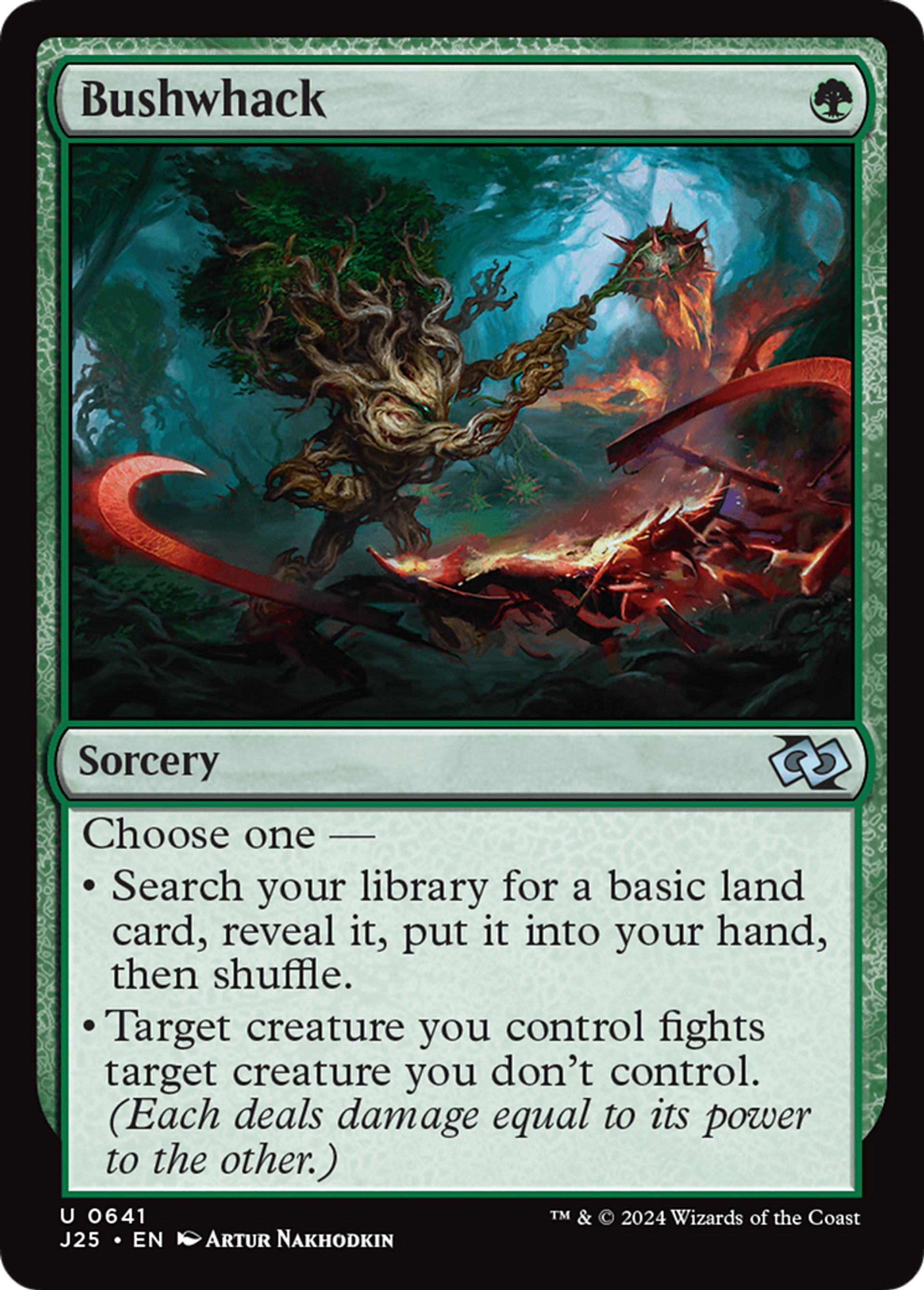 Bushwhack — Foundations Jumpstart — Magic: The Gathering