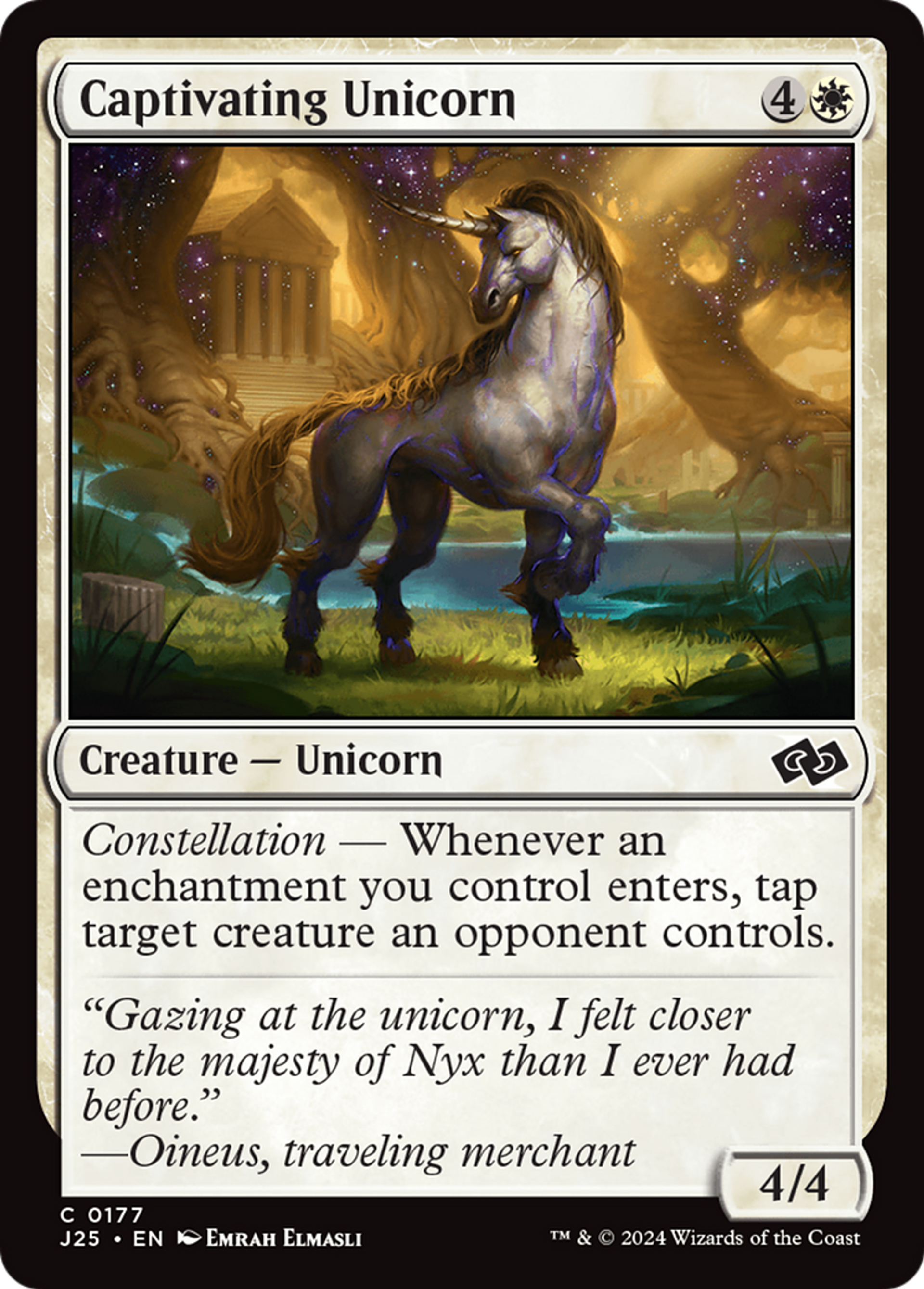 Captivating Unicorn — Foundations Jumpstart — Magic: The Gathering