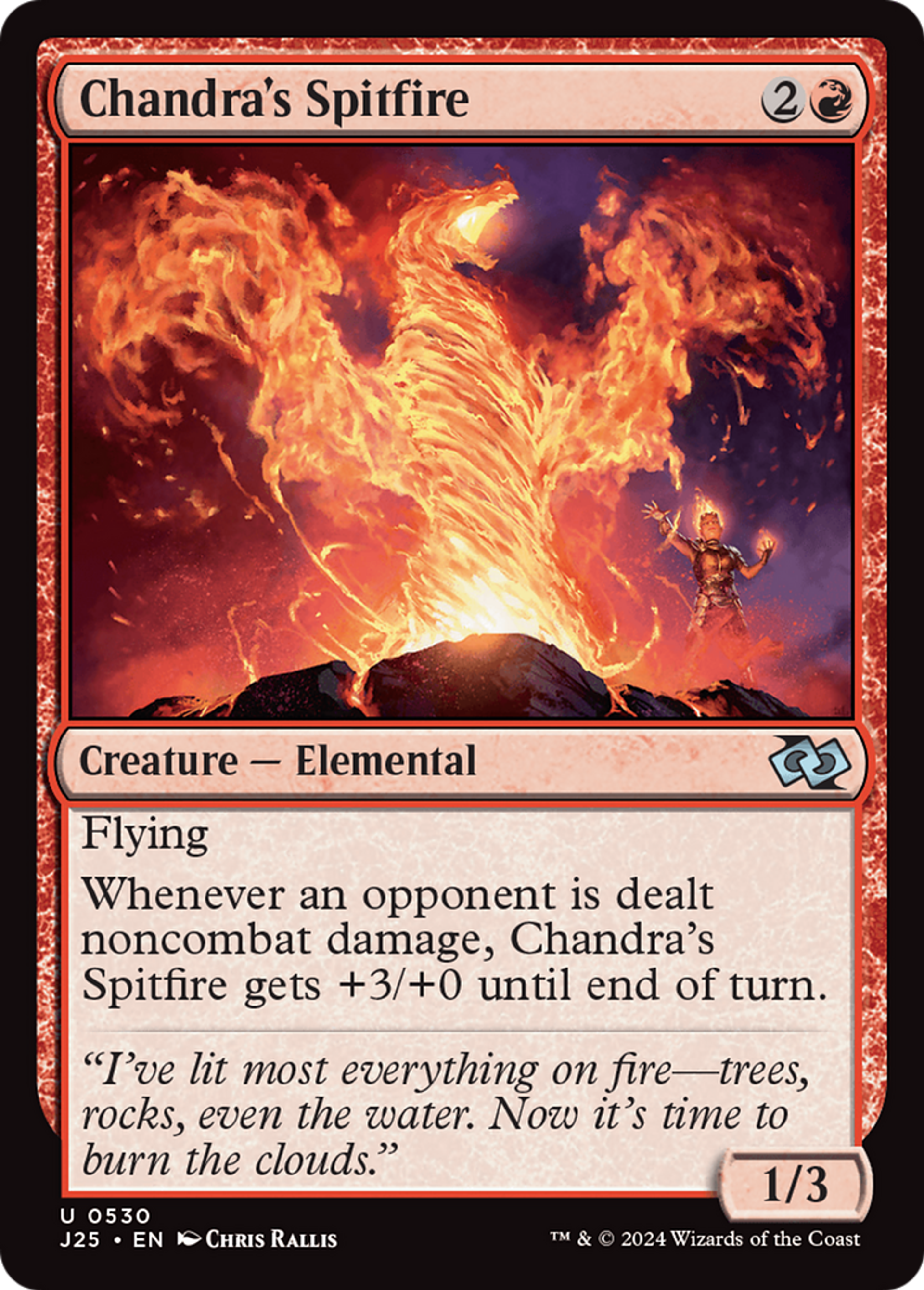 Chandra's Spitfire — Foundations Jumpstart — Magic: The Gathering