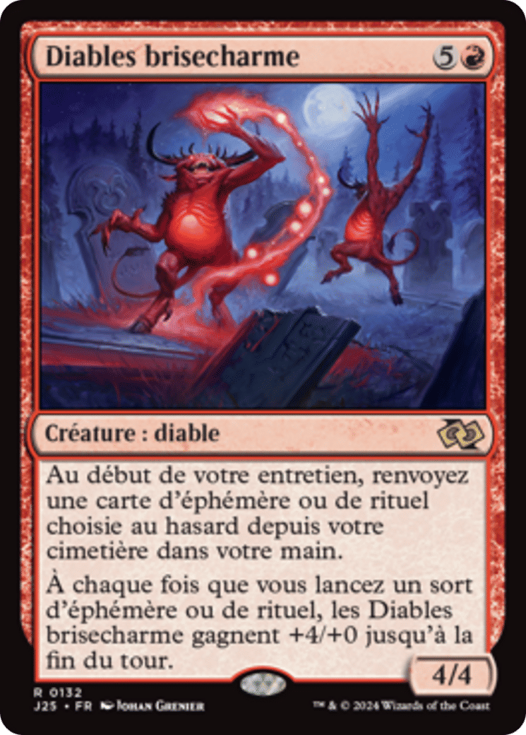 Diables brisecharme — Foundations Jumpstart — Magic: The Gathering