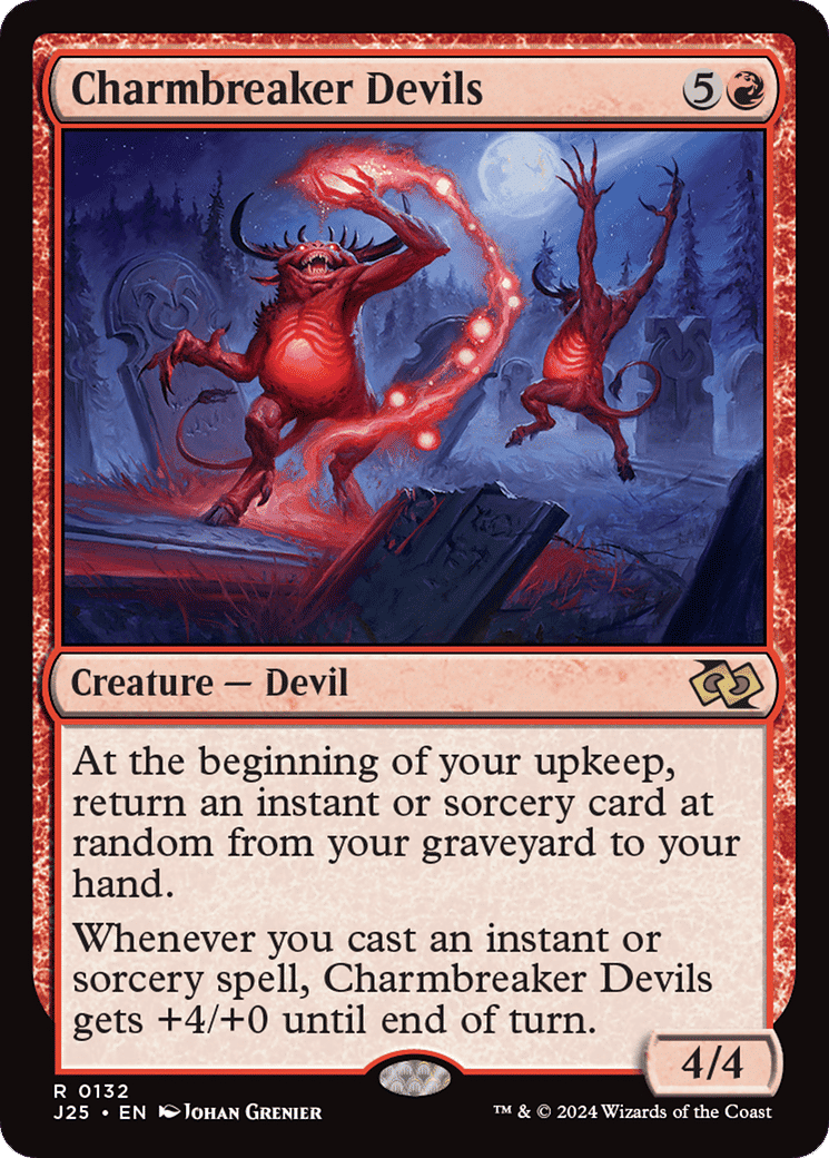 Charmbreaker Devils — Foundations Jumpstart — Magic: The Gathering