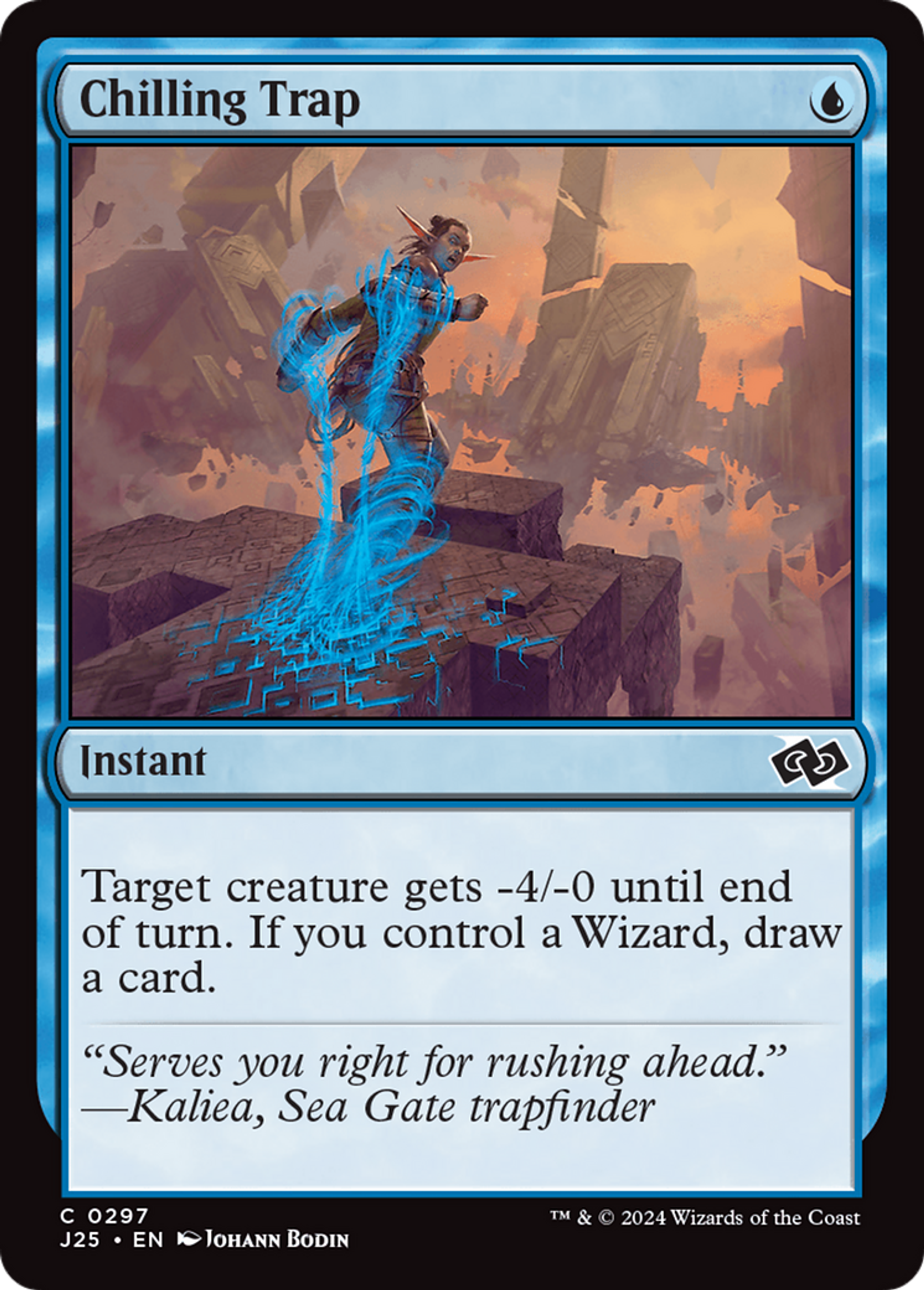 Chilling Trap — Foundations Jumpstart — Magic: The Gathering