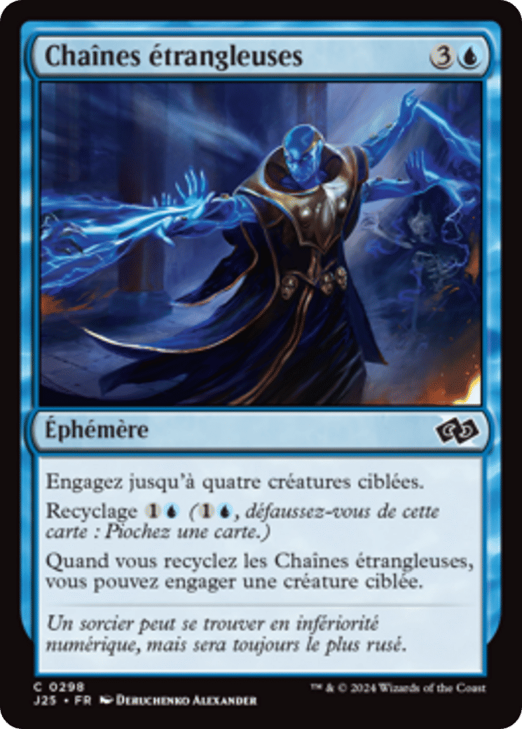 Chaînes étrangleuses — Foundations Jumpstart — Magic: The Gathering