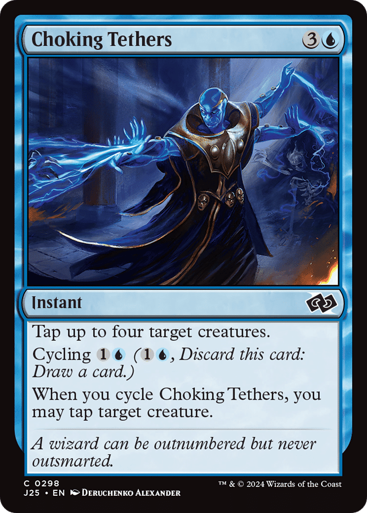 Choking Tethers — Foundations Jumpstart — Magic: The Gathering