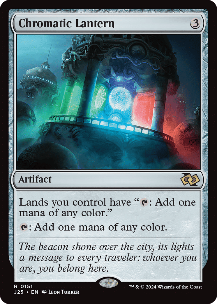 Chromatic Lantern — Foundations Jumpstart — Magic: The Gathering