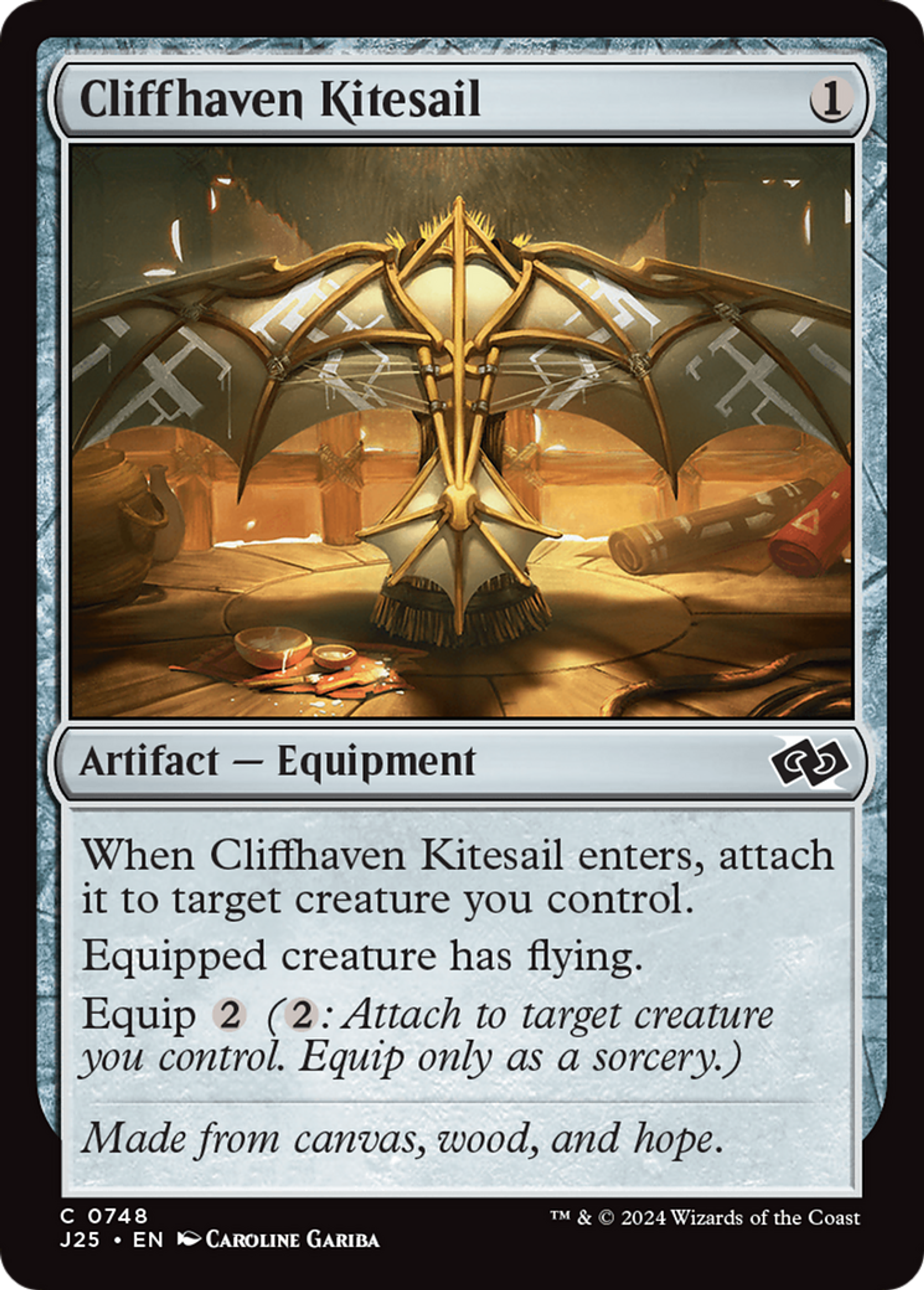 Cliffhaven Kitesail — Foundations Jumpstart — Magic: The Gathering