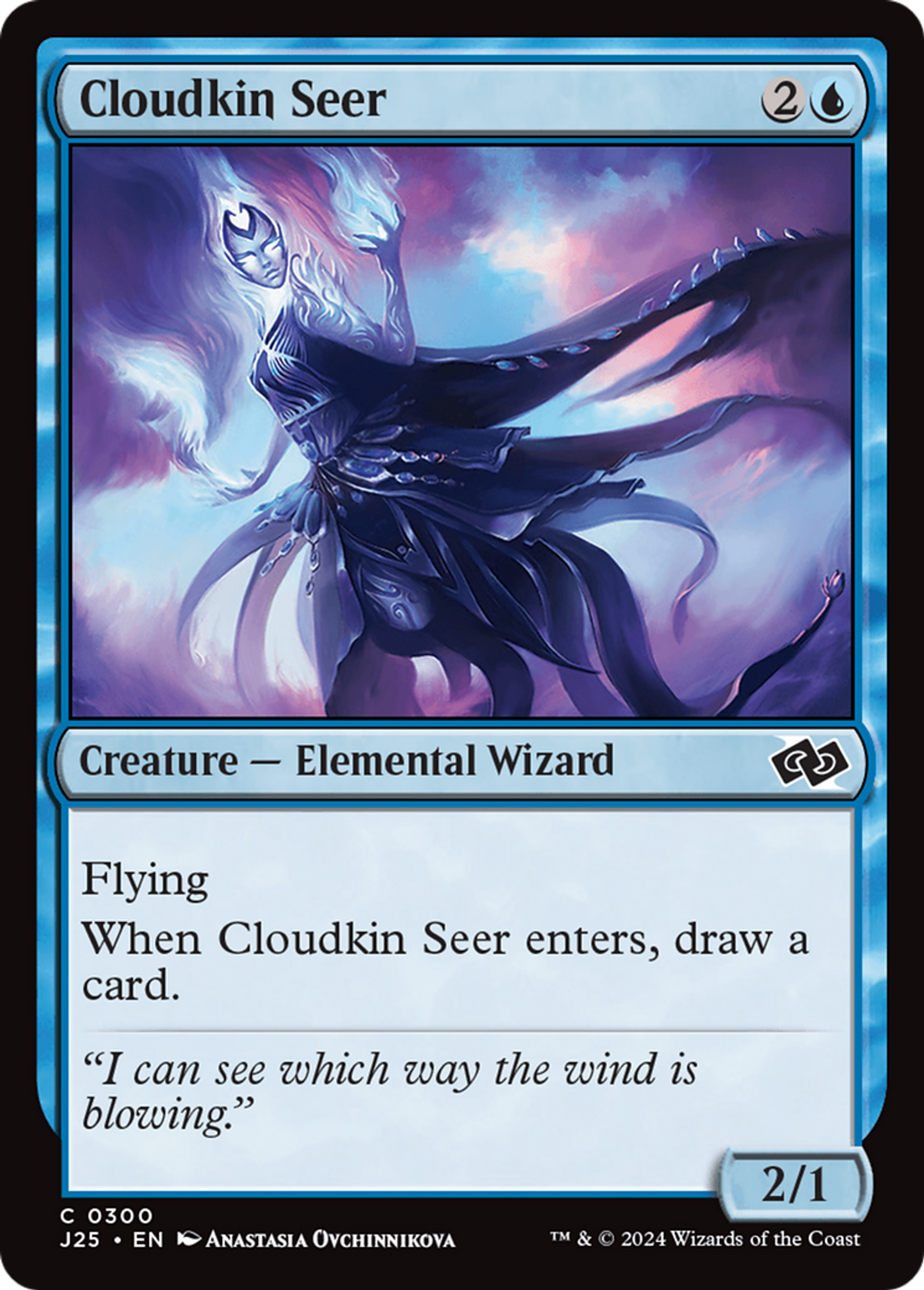 Cloudkin Seer — Foundations Jumpstart — Magic: The Gathering