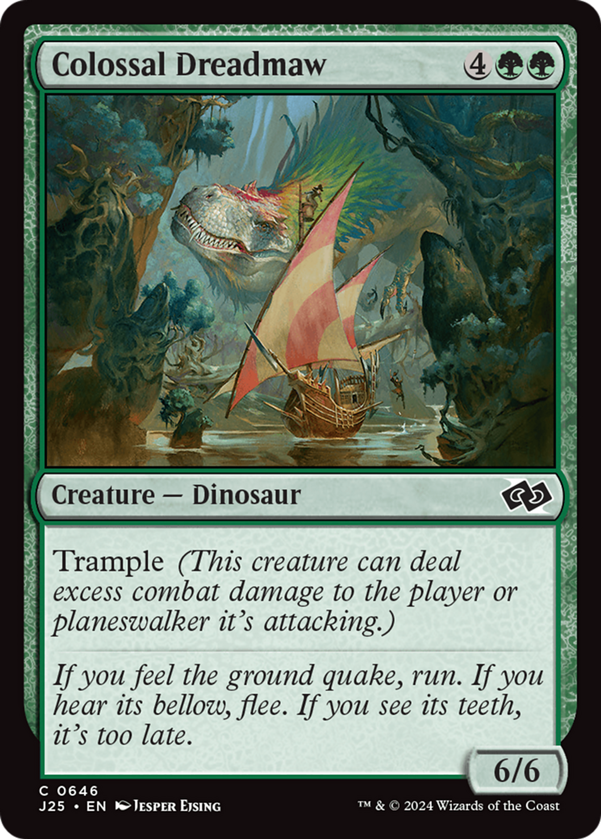 Colossal Dreadmaw — Foundations Jumpstart — Magic: The Gathering