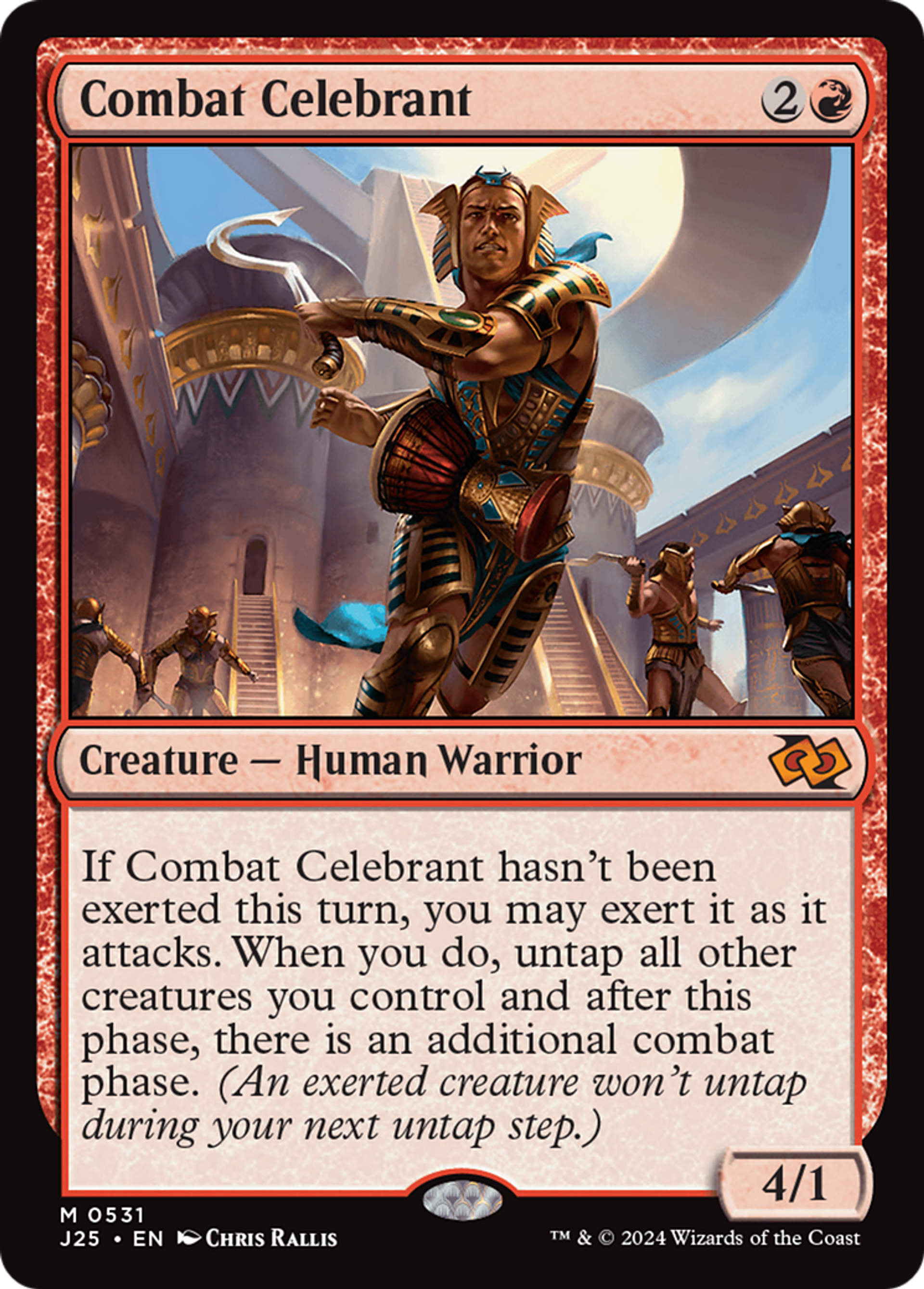 Combat Celebrant — Foundations Jumpstart — Magic: The Gathering