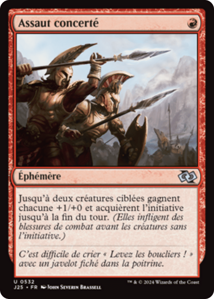 Assaut concerté — Foundations Jumpstart — Magic: The Gathering